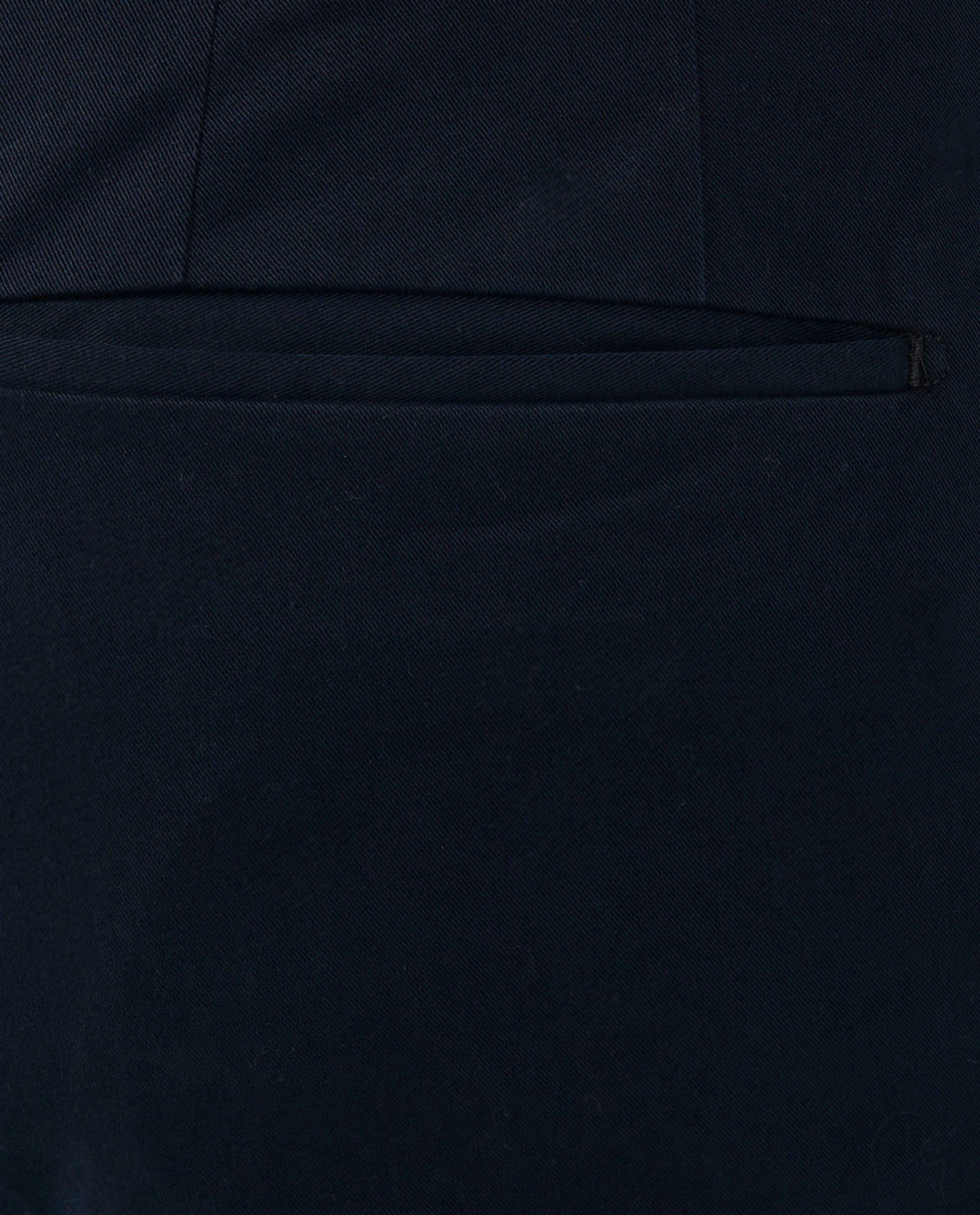 Katoenen Cashmere Chino - Donkerblauw