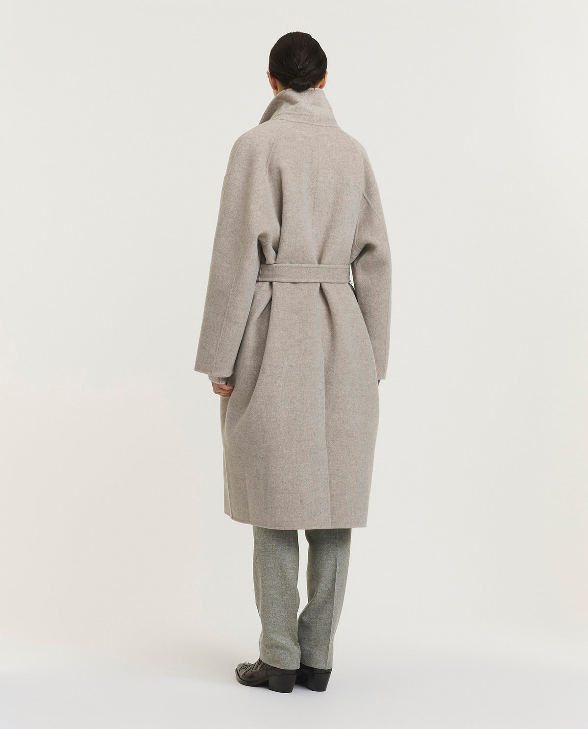 Wool-cashmere coat