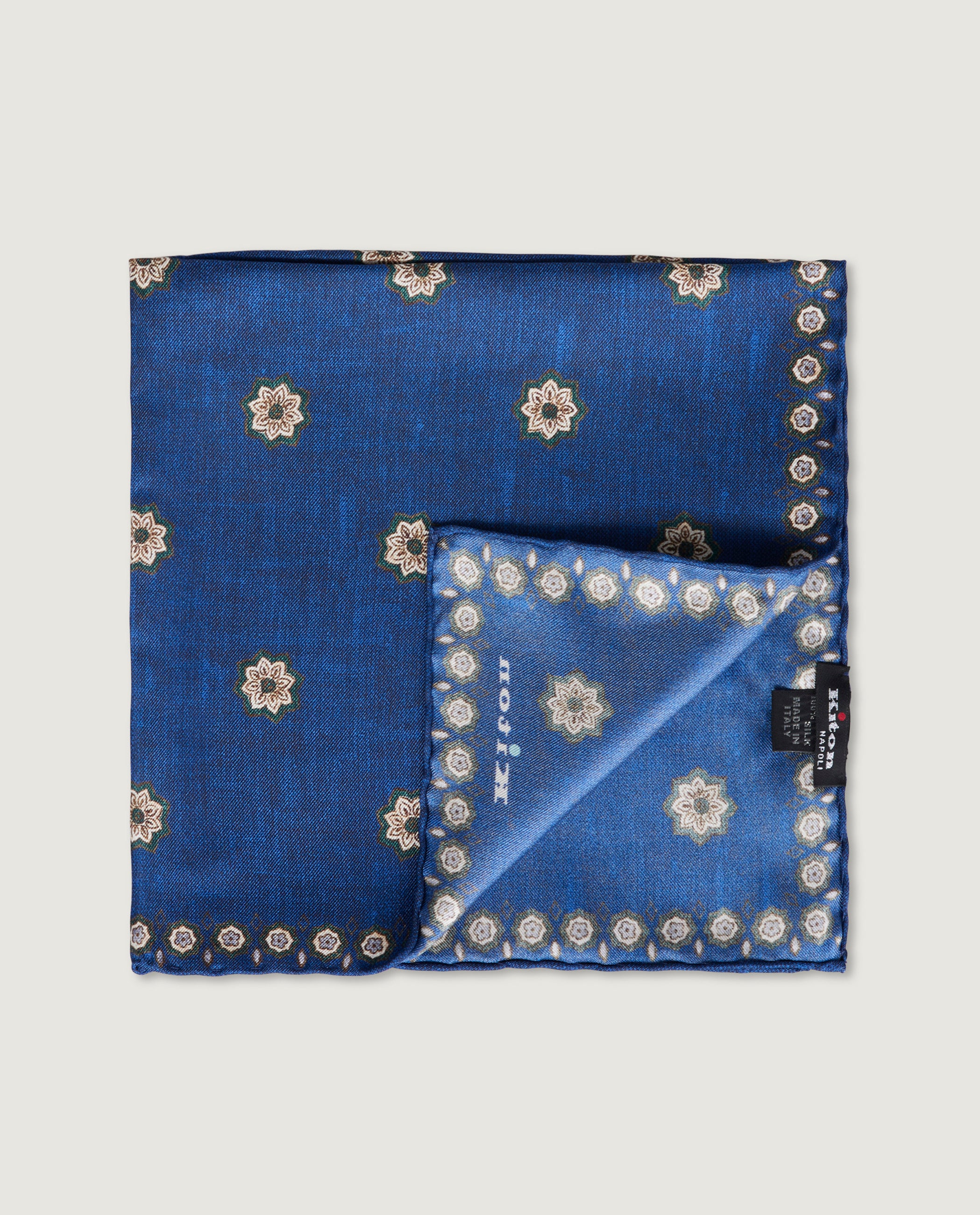 Printed Silk Pocket Square