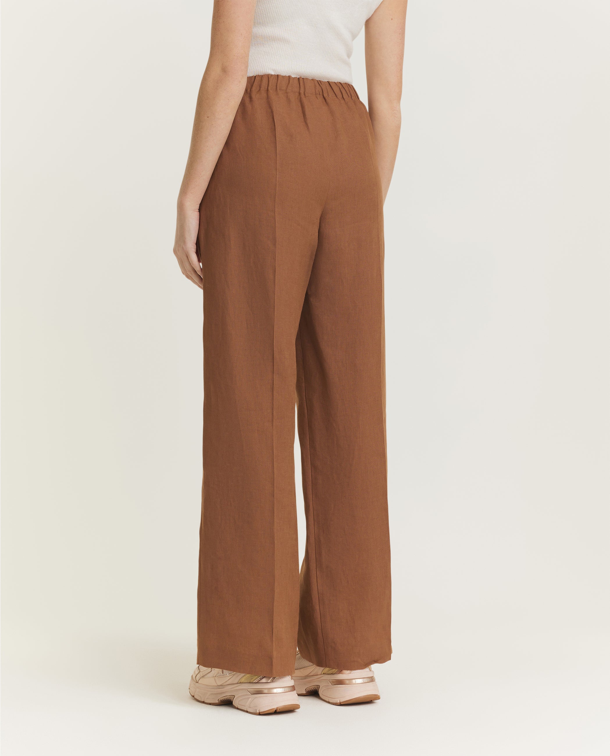 Wide Linen Trousers