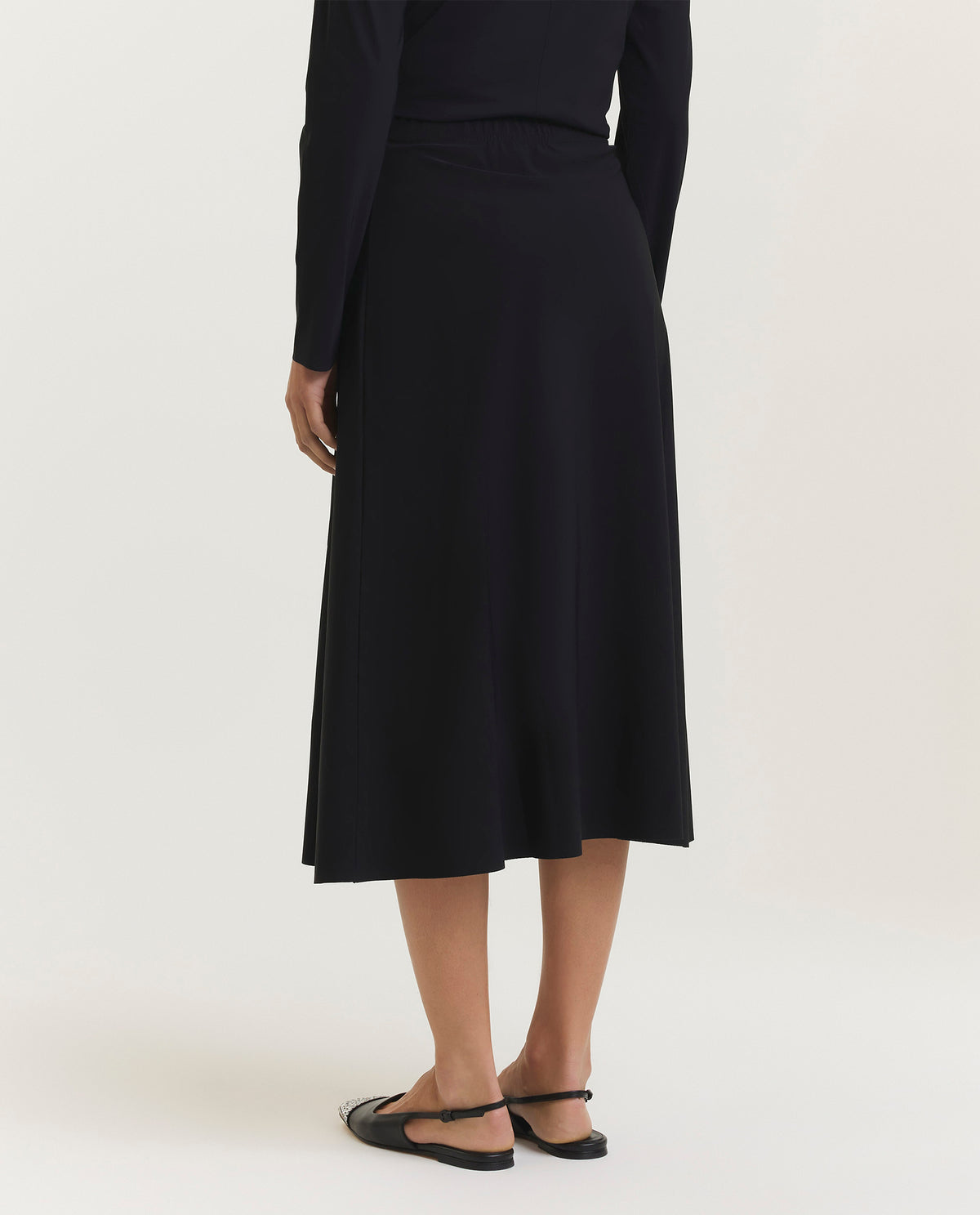 Midi rok - Zwart