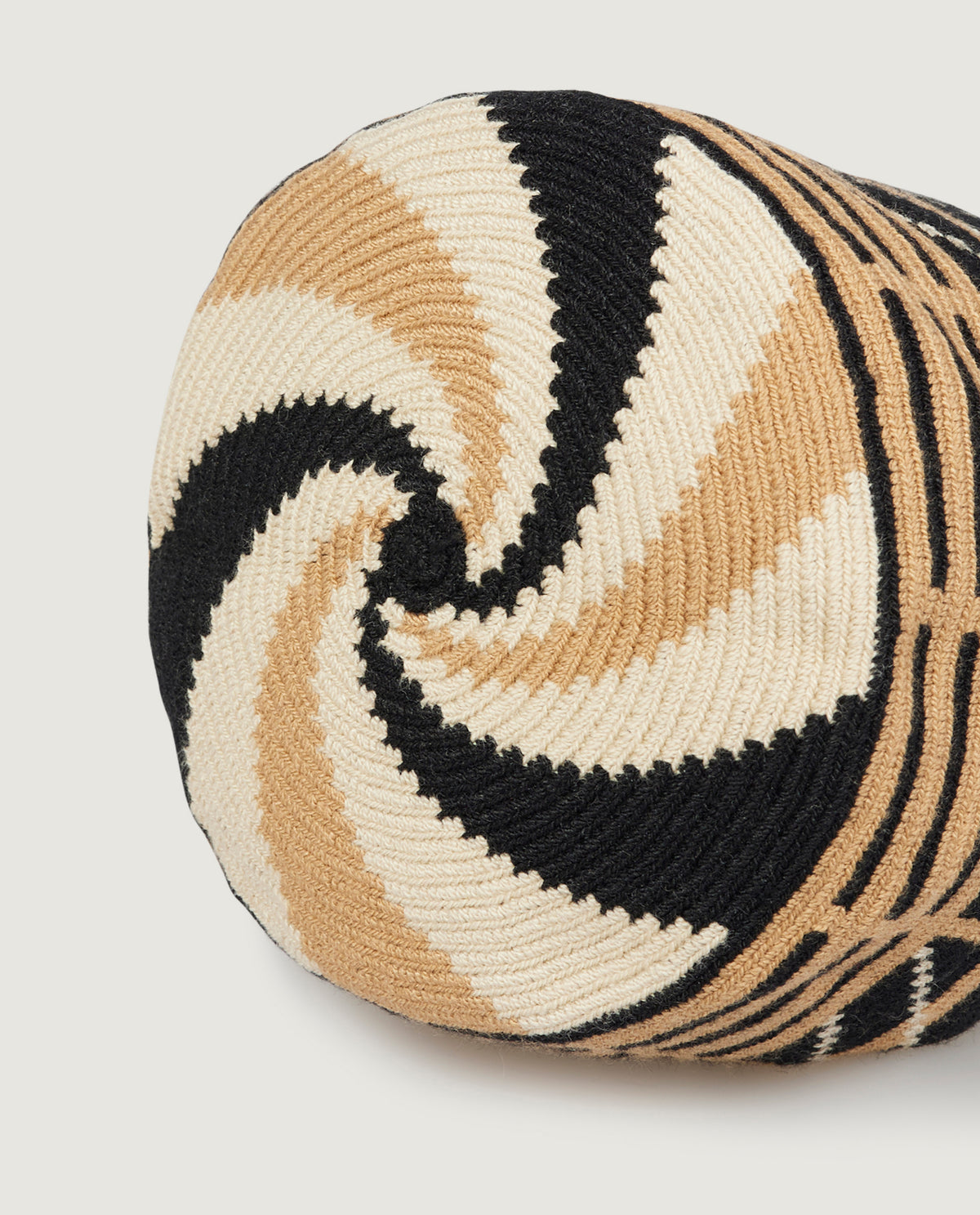 Macramé Crossbody Tas - Lichtbruin