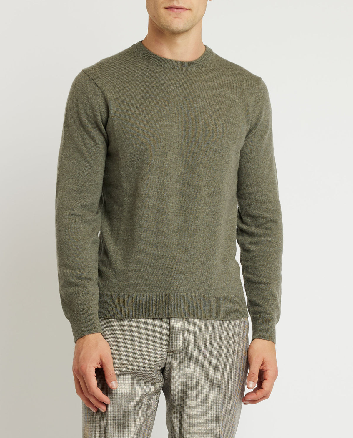 Wol Cashmere Trui - Groen