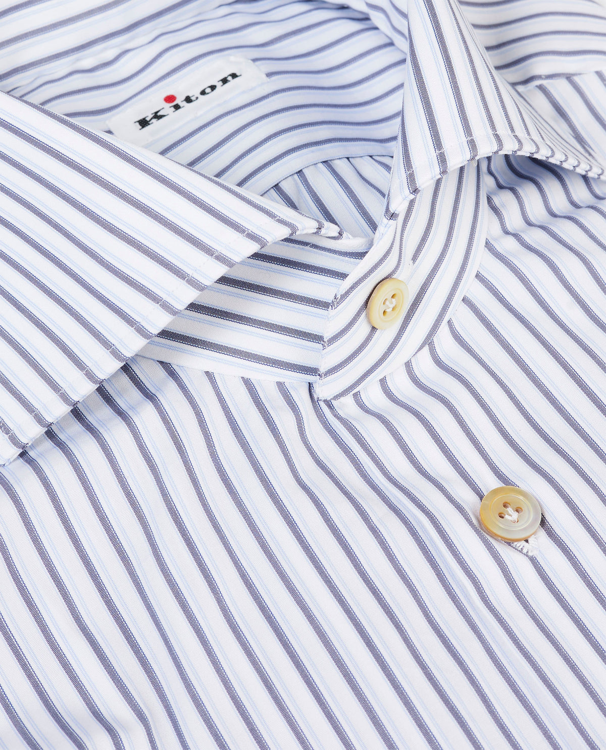 Gestreept Oxford Overhemd - Blauw