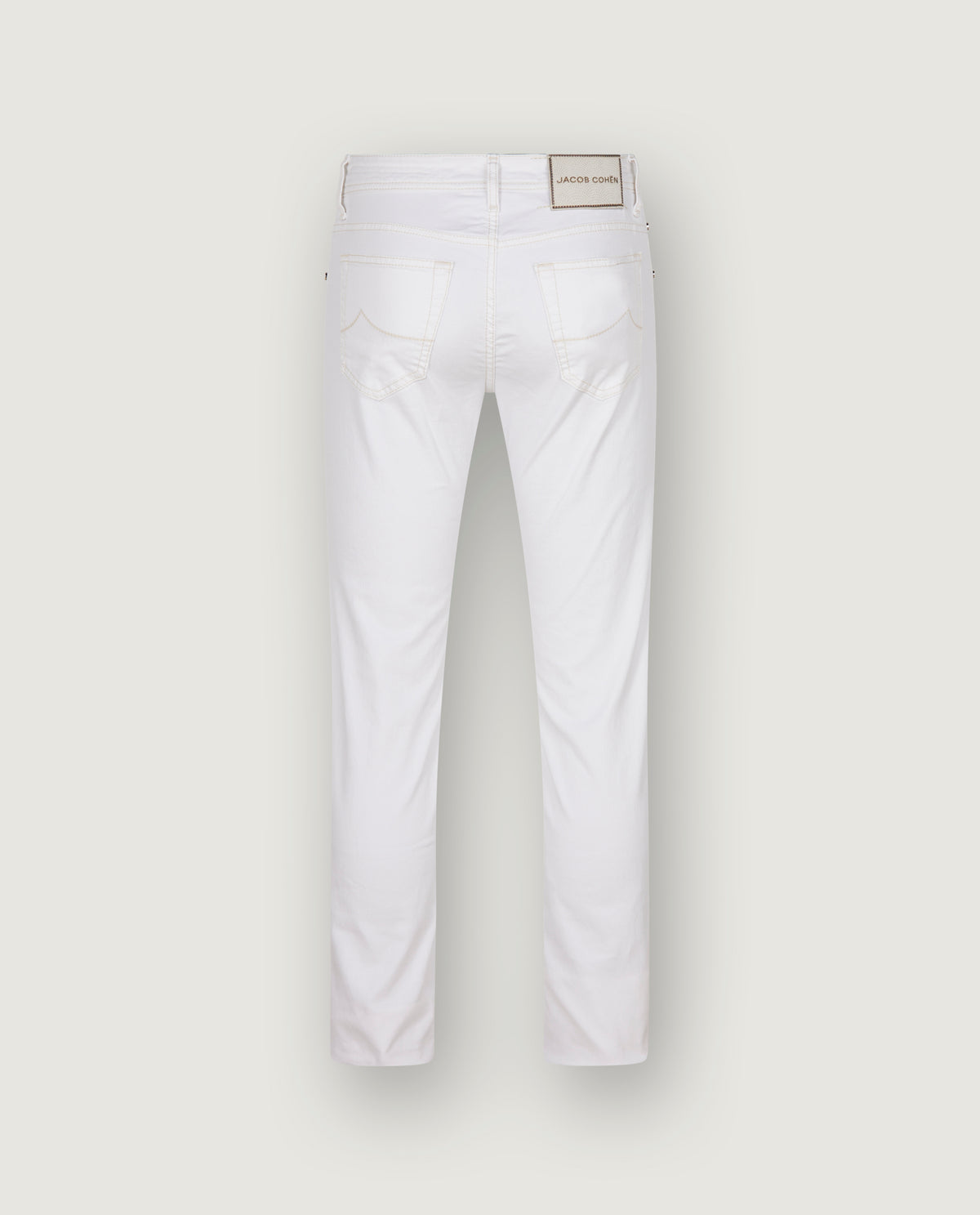 Slim Fit Bard Jeans - Wit