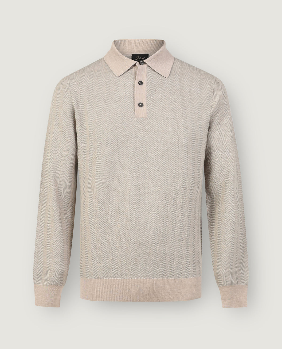 Herringbone Polo Shirt