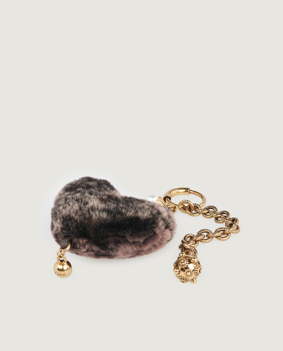 Hart Shearling Tasbedel - Bruin