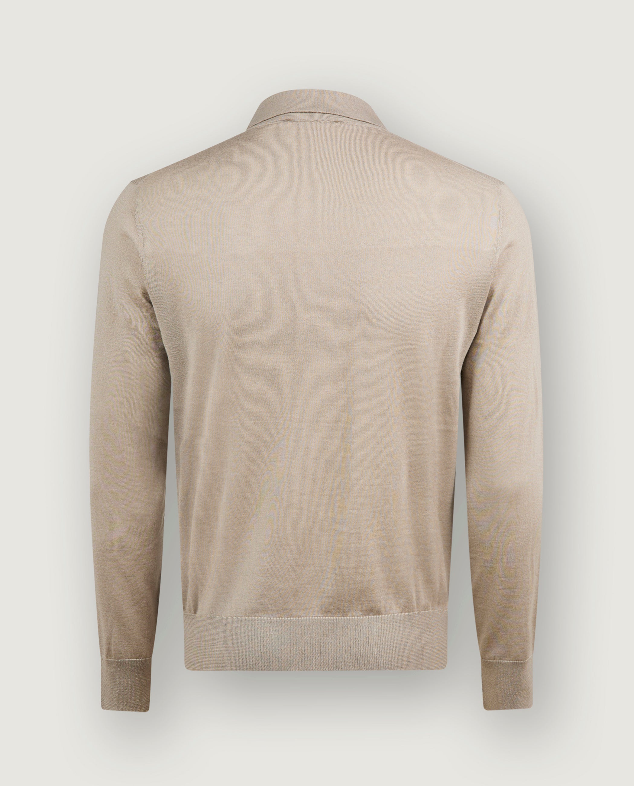 Cashmere Polo - Lichtbruin