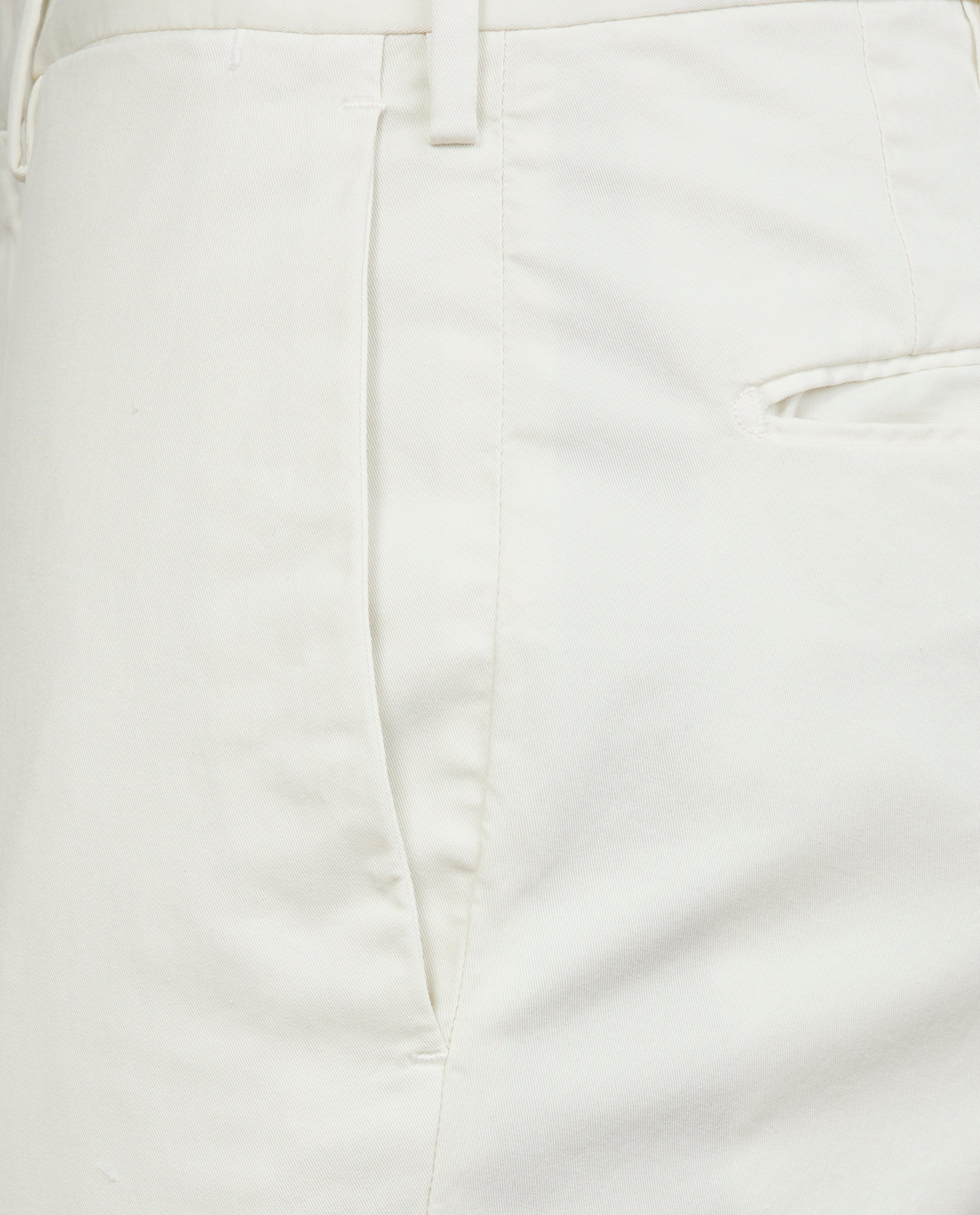 Katoenen Chino - Wit