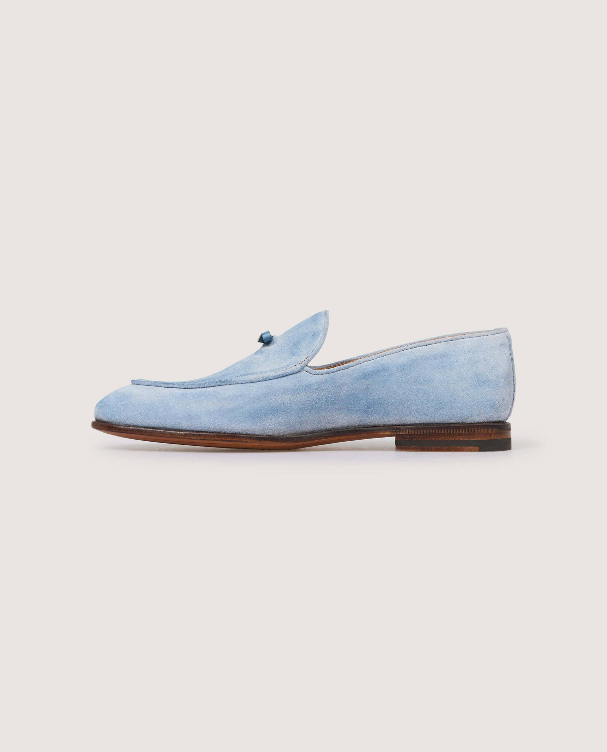 Suede Belgian Loafers