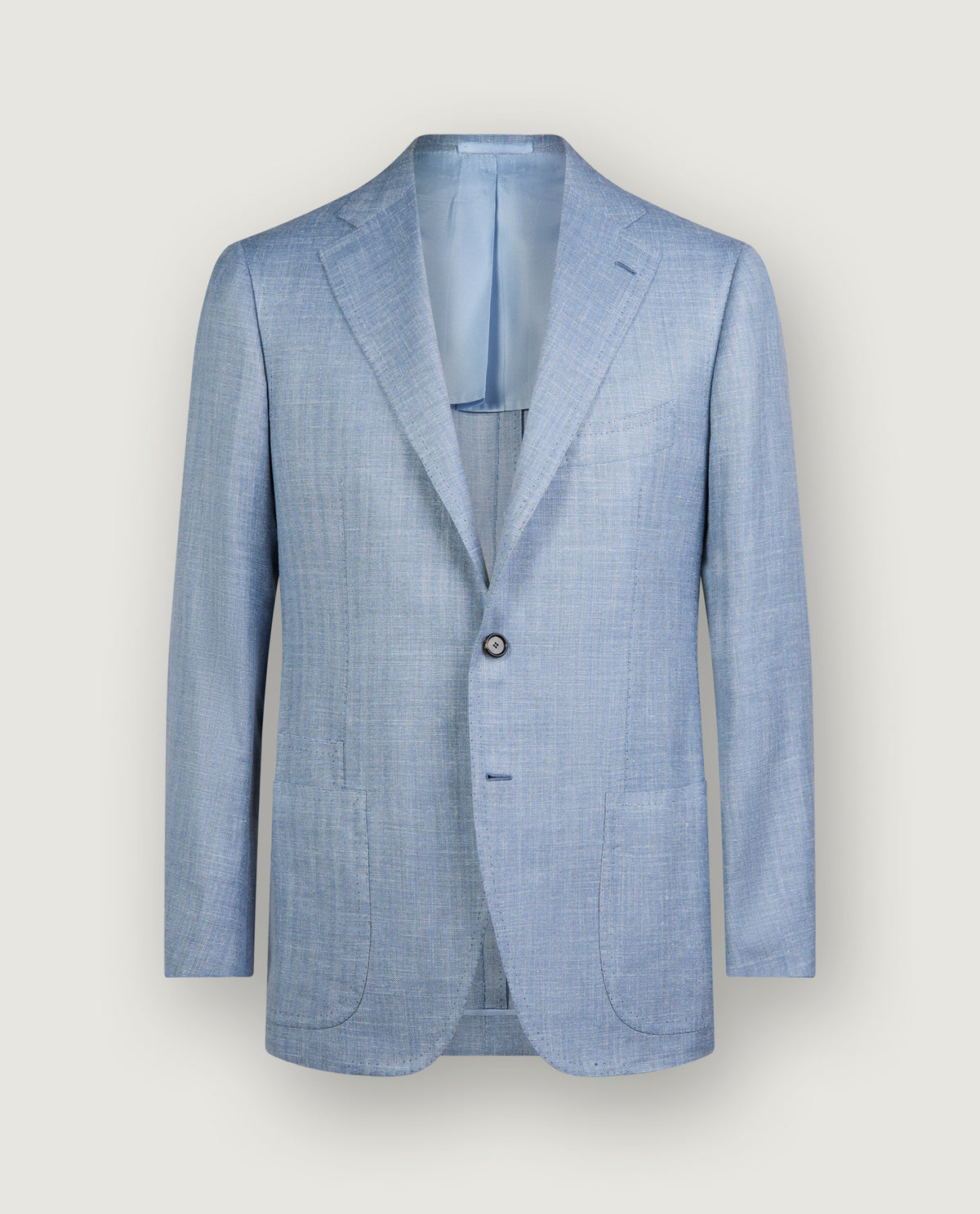 Wol Mix Jasje - Lichtblauw