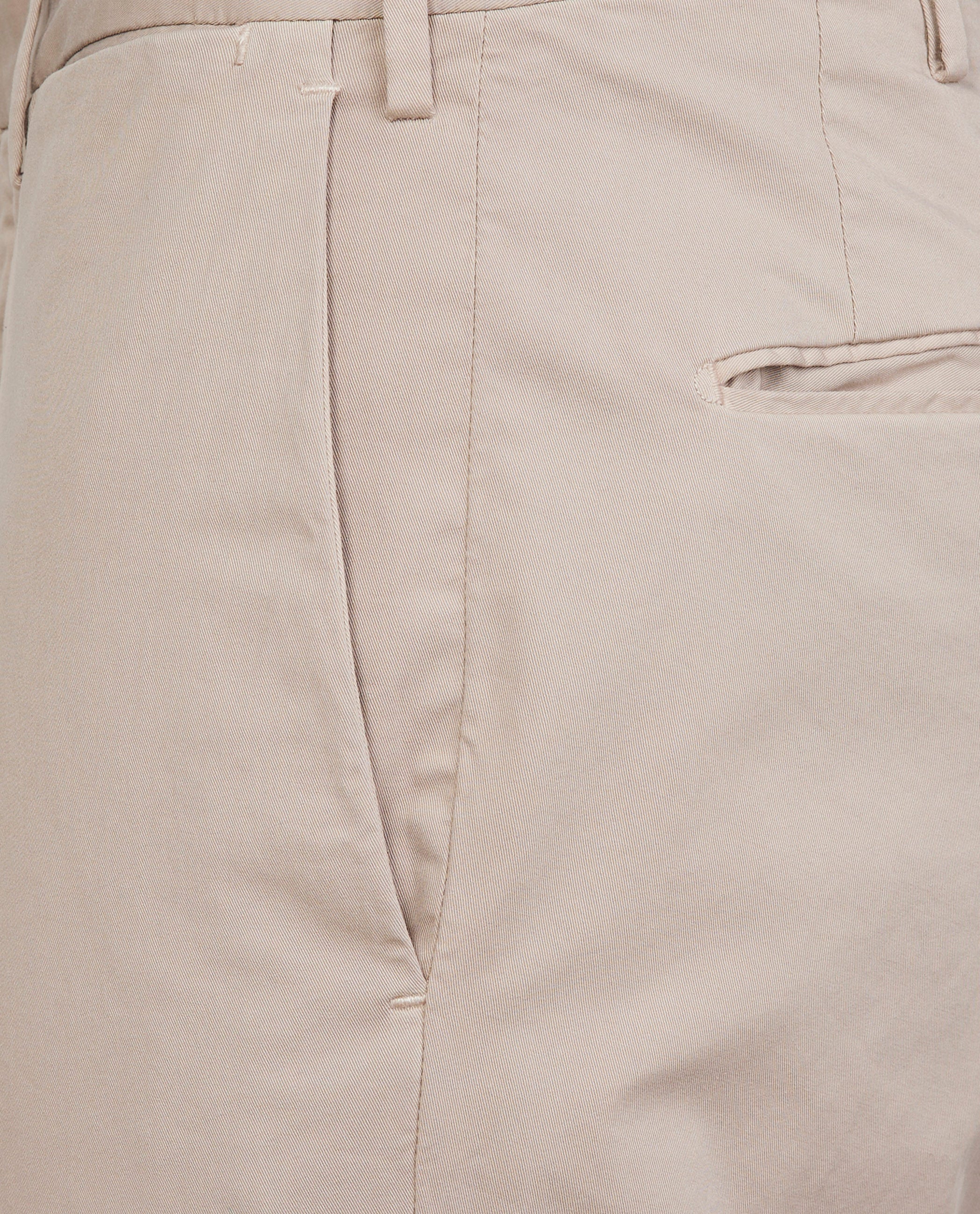 Katoenen Chino - Lichtbruin