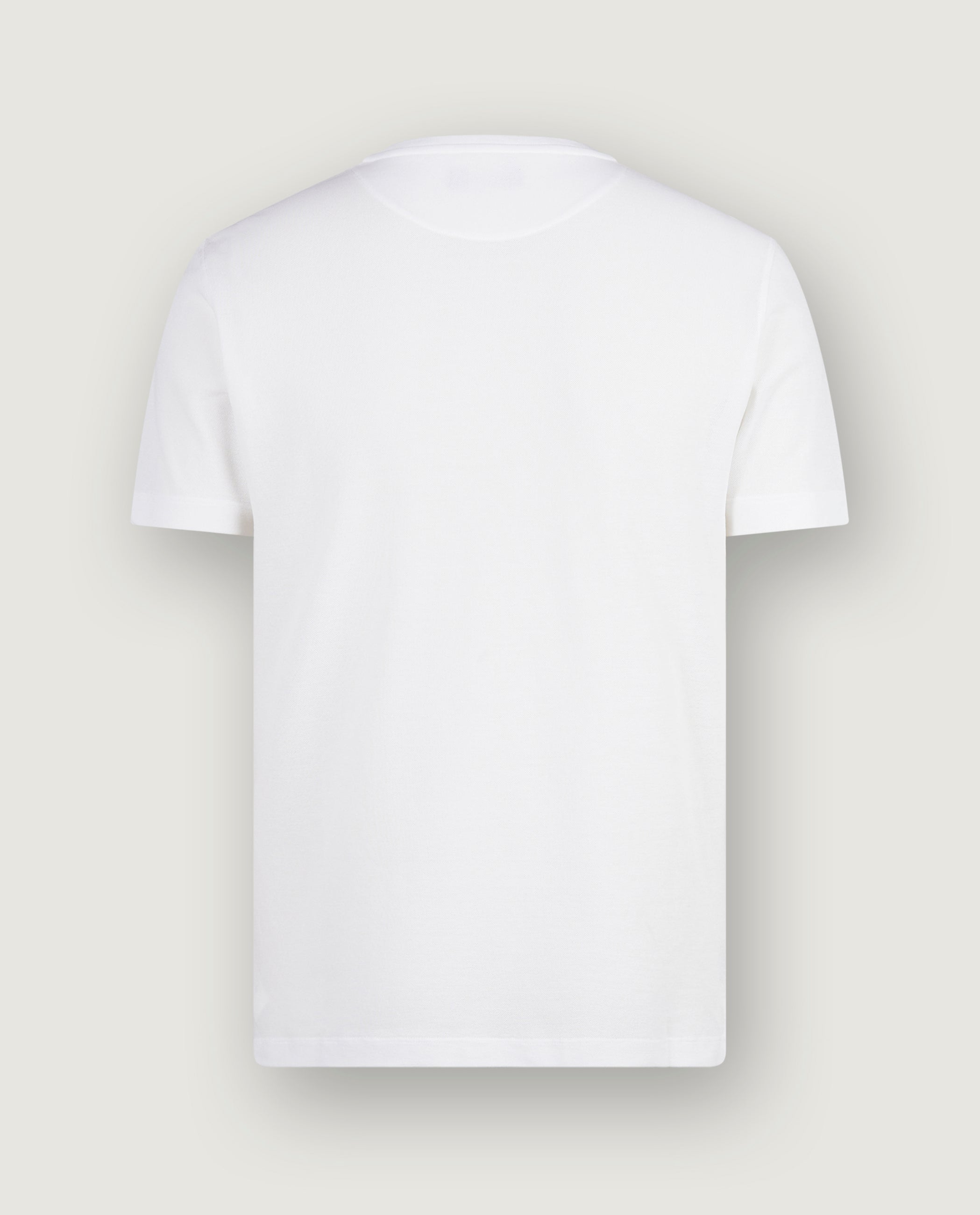 Ice Cotton Pique T-Shirt - Wit
