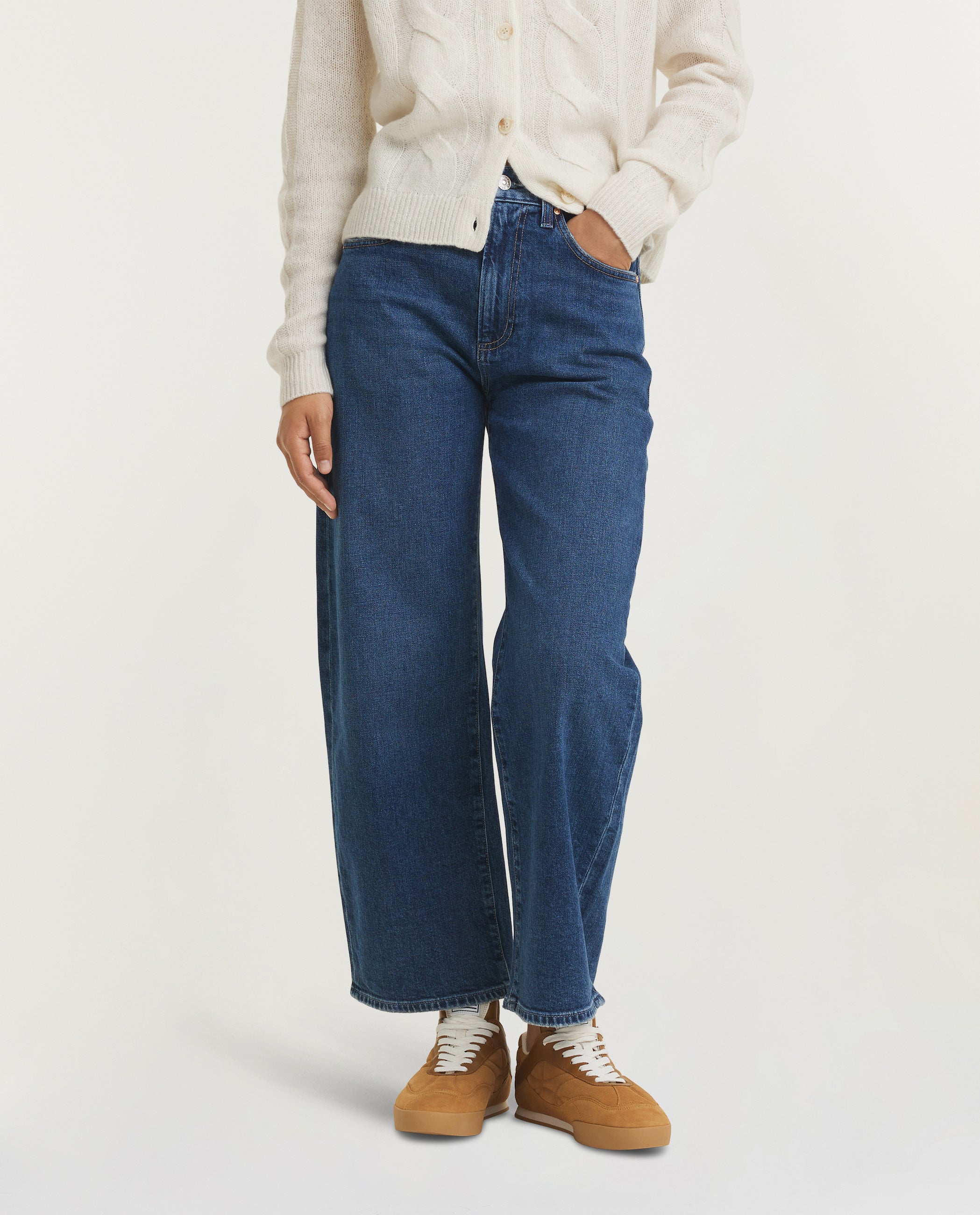 Arellia Ankle Jeans - Blauw