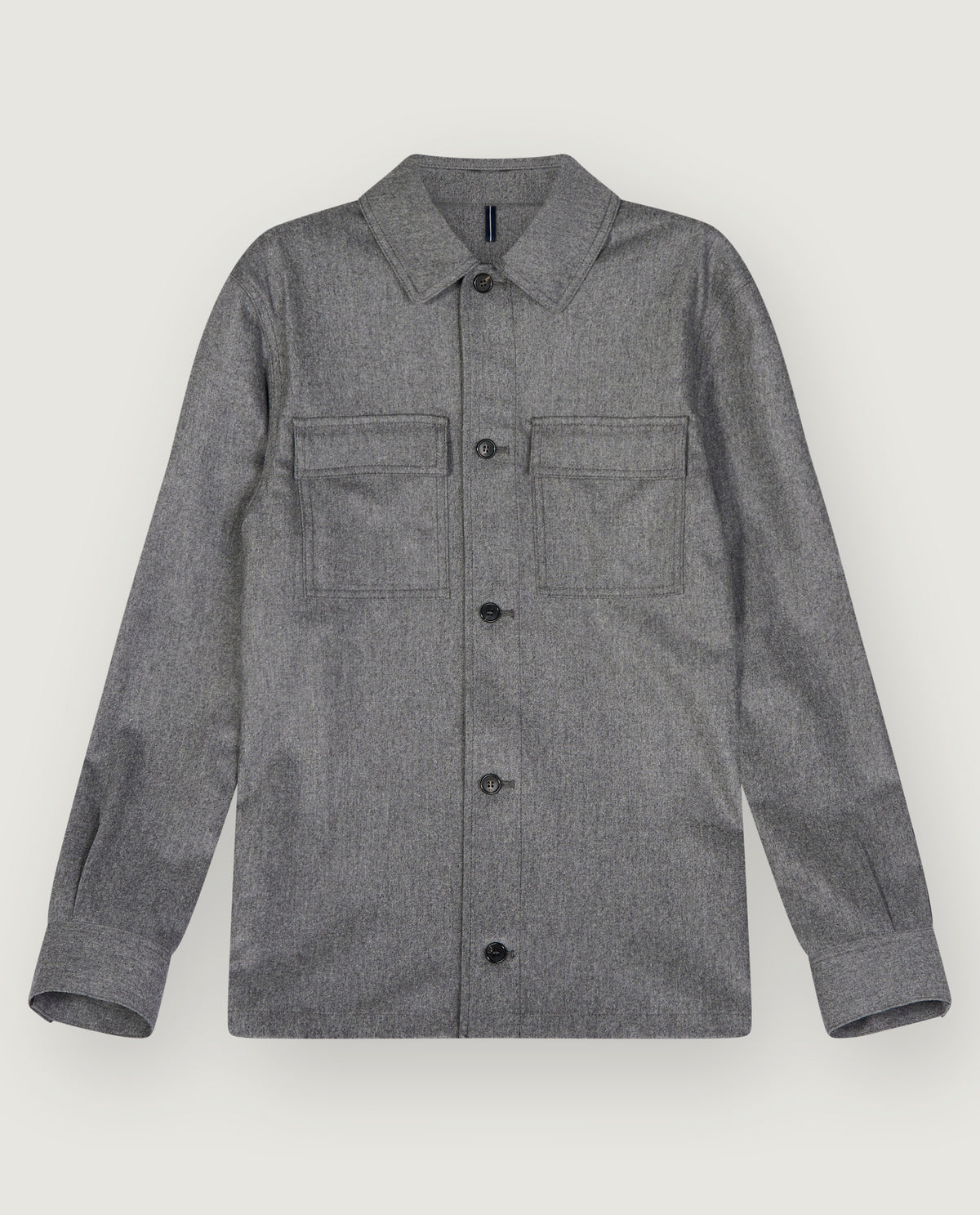 Flannel Overshirt - Grijs