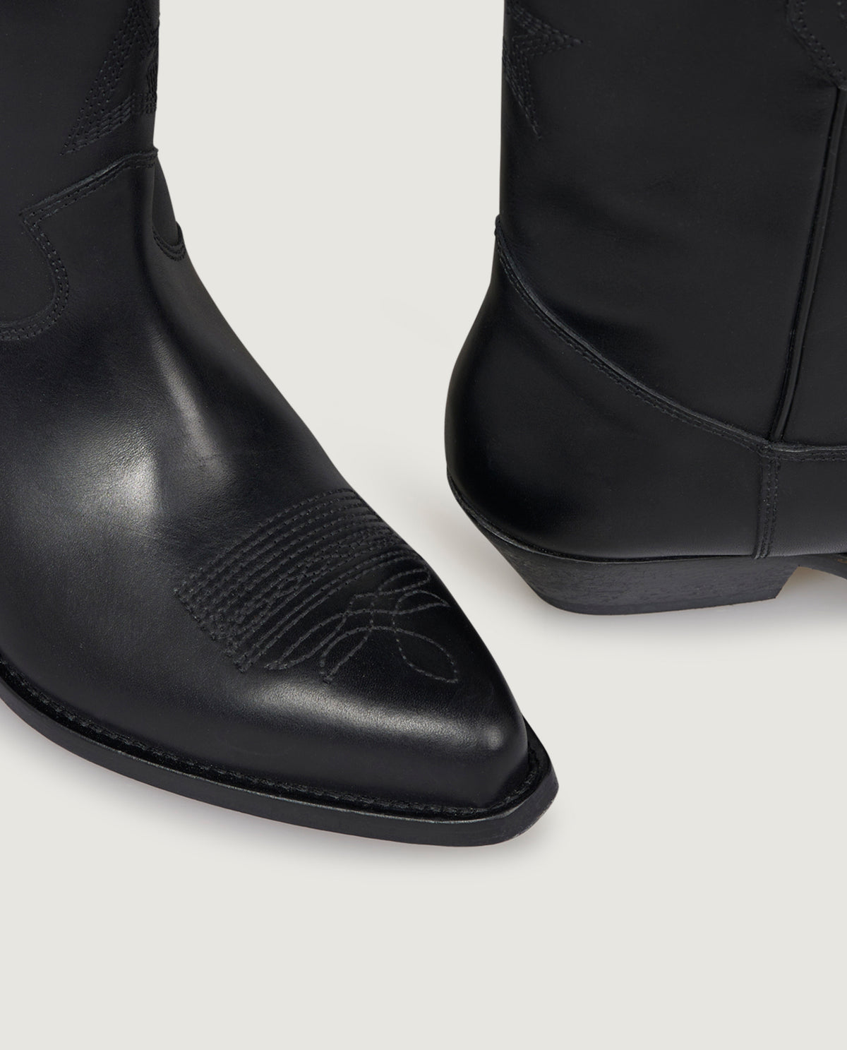 Low Wish Star Boots - Zwart