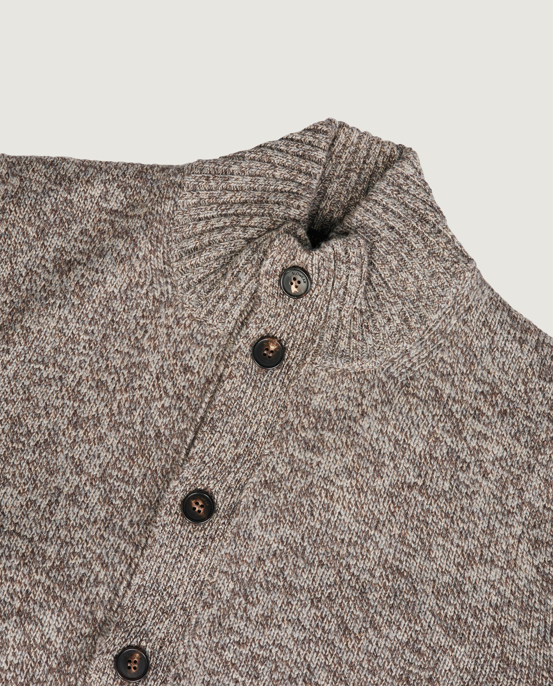 Wollen Chioto Vest - Bruin