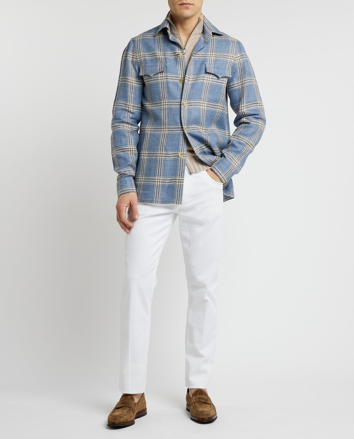 Glencheck Overshirt