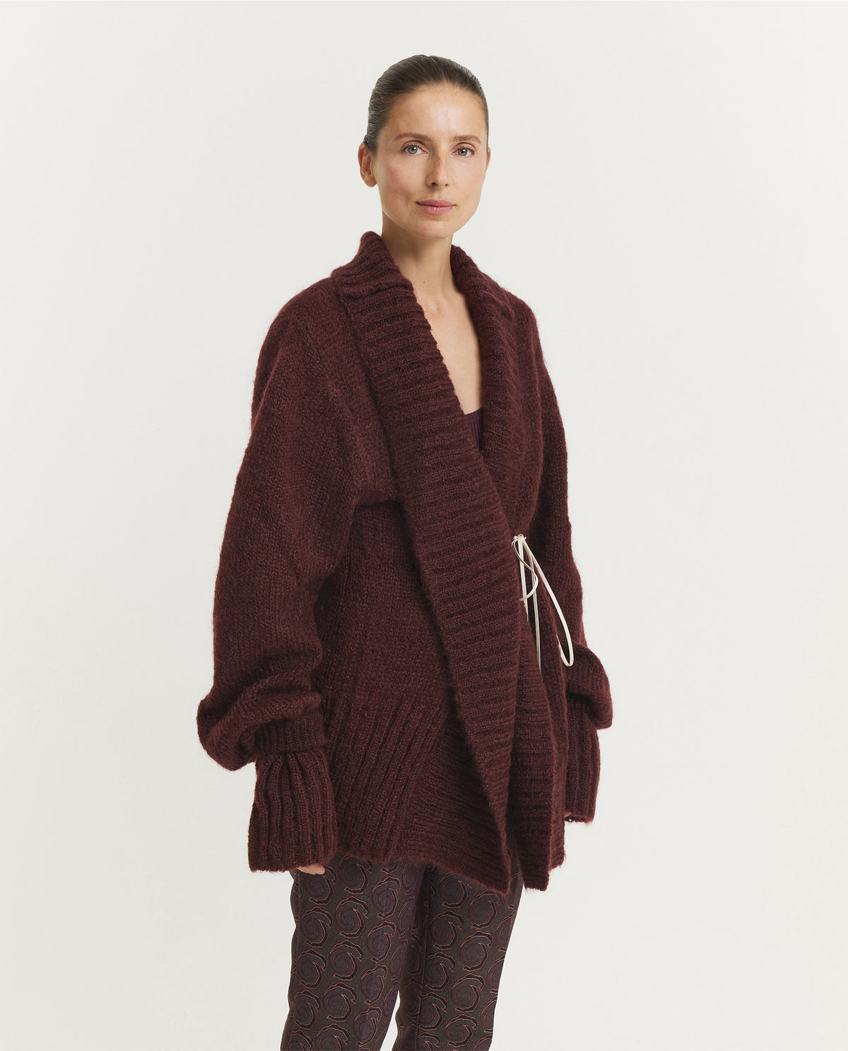 Mohair Wool Temperance Cardigan