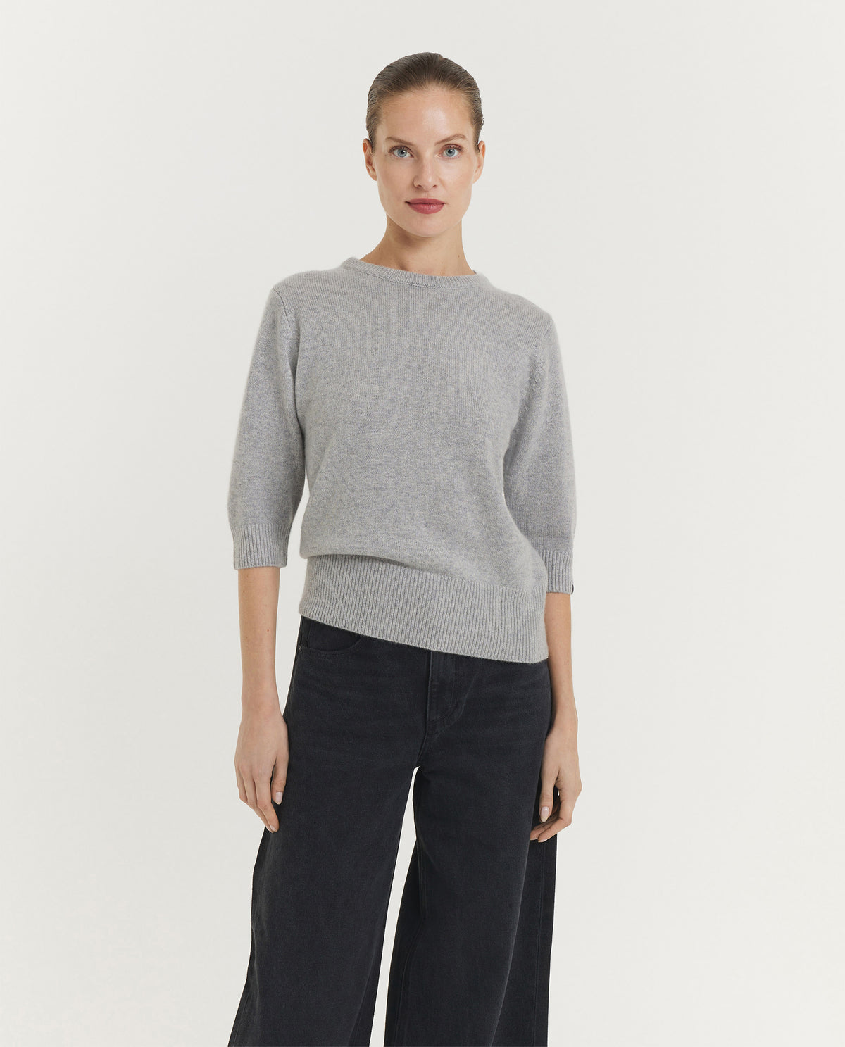 NO.432 Well Lamb Trui - Lichtgrijs