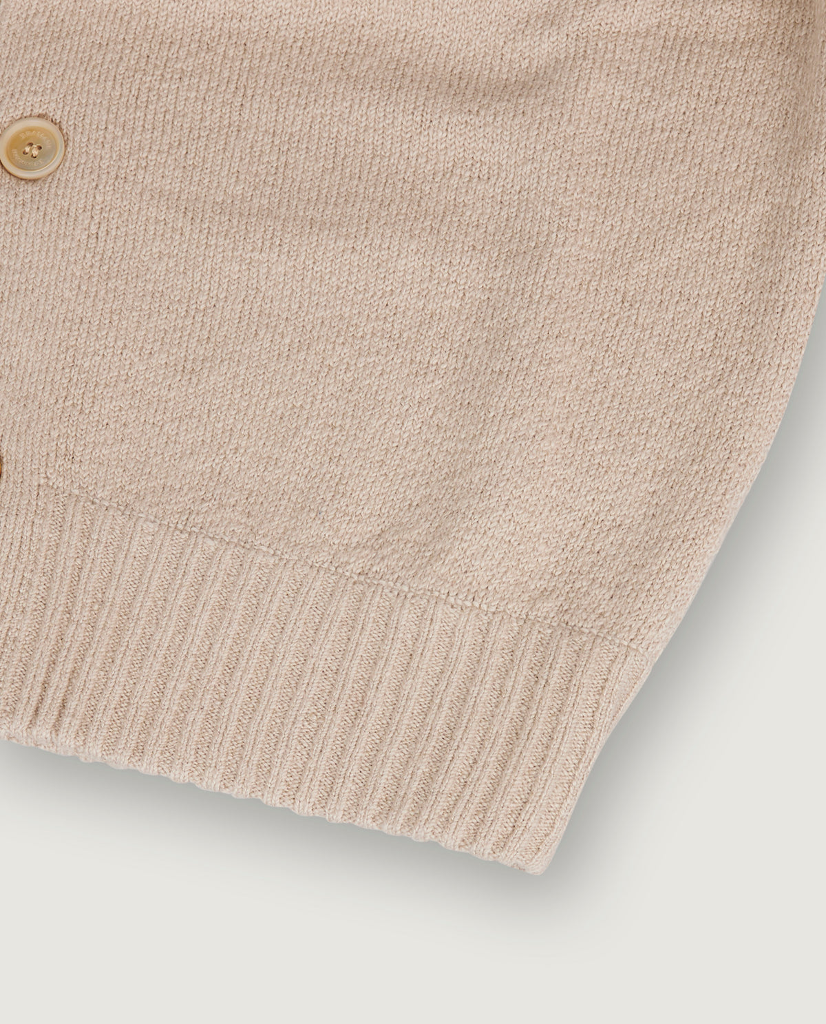 Katoenen Vest - Lichtbruin