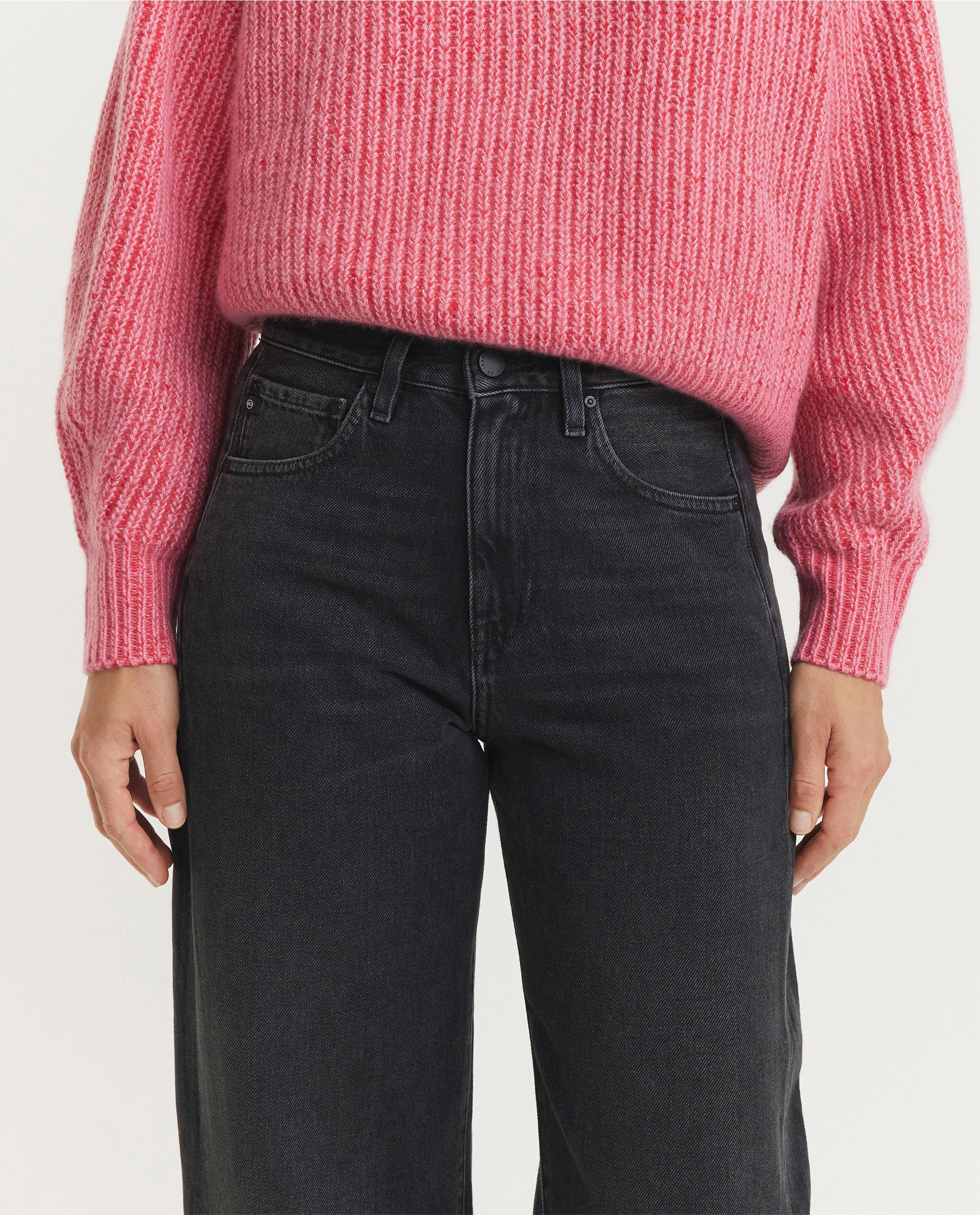 Hattie High-Rise Barrel Jeans