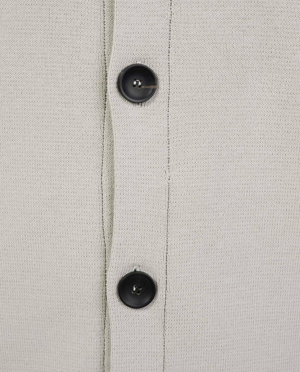 Crepe Shirtjasje - Lichtgrijs