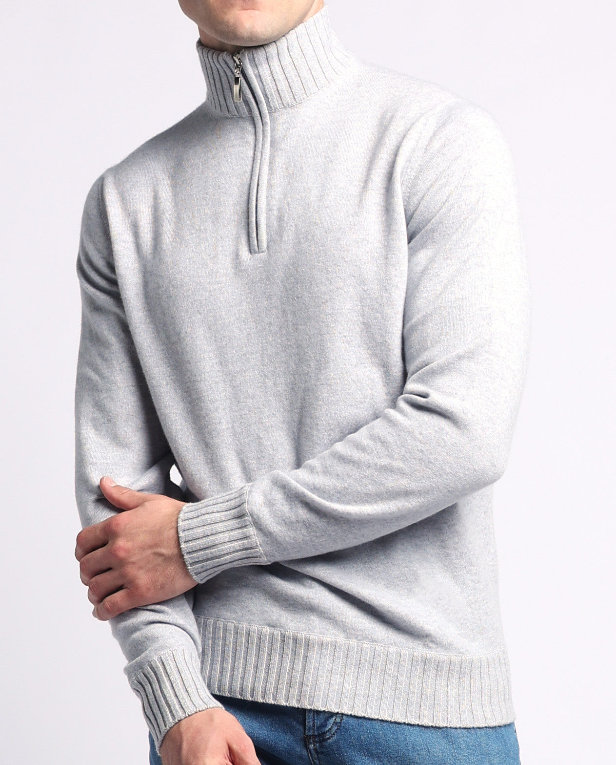 Schipperstrui - Lichtgrijs