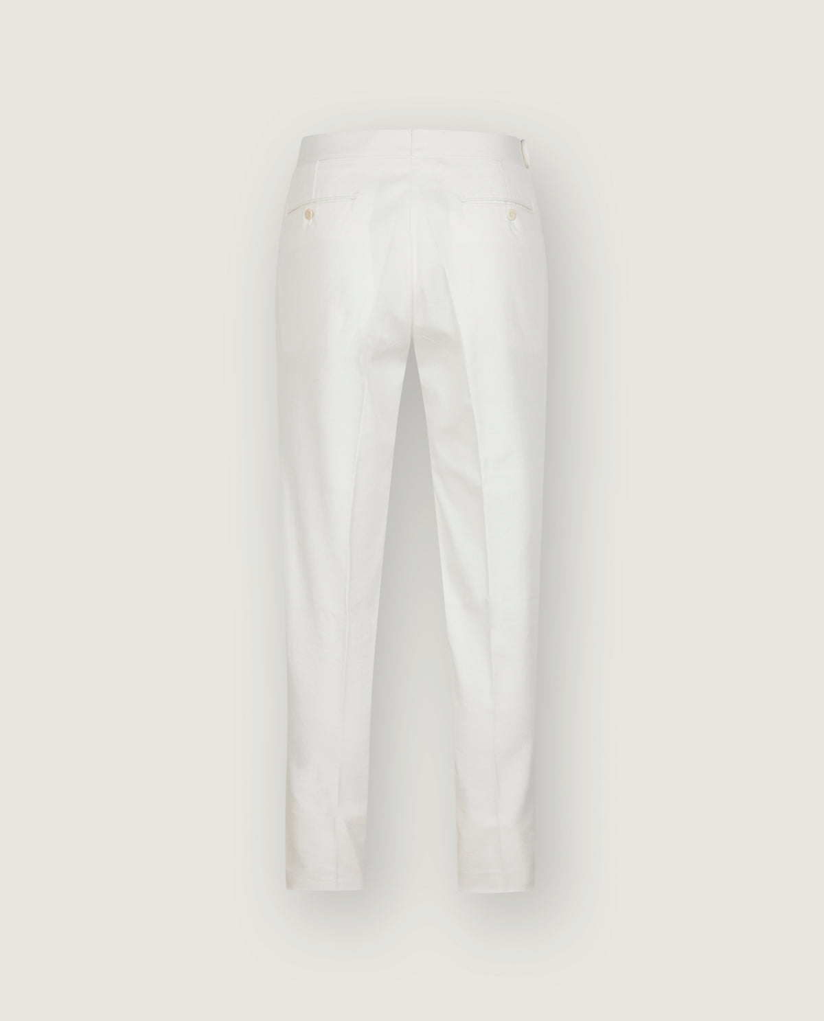 Twill Katoenen Broek - Wit