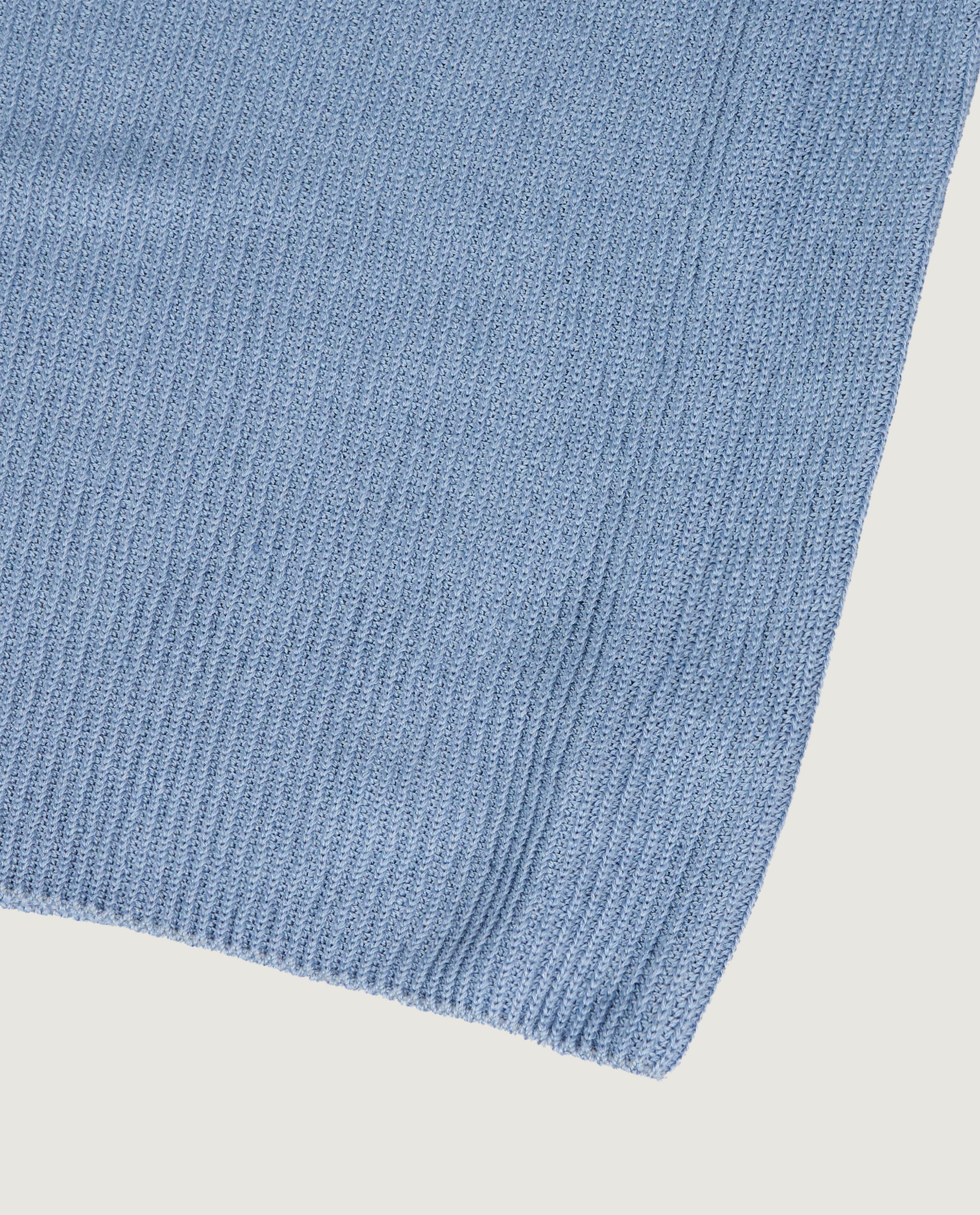 Linnen Katoenen Trui - Lichtblauw