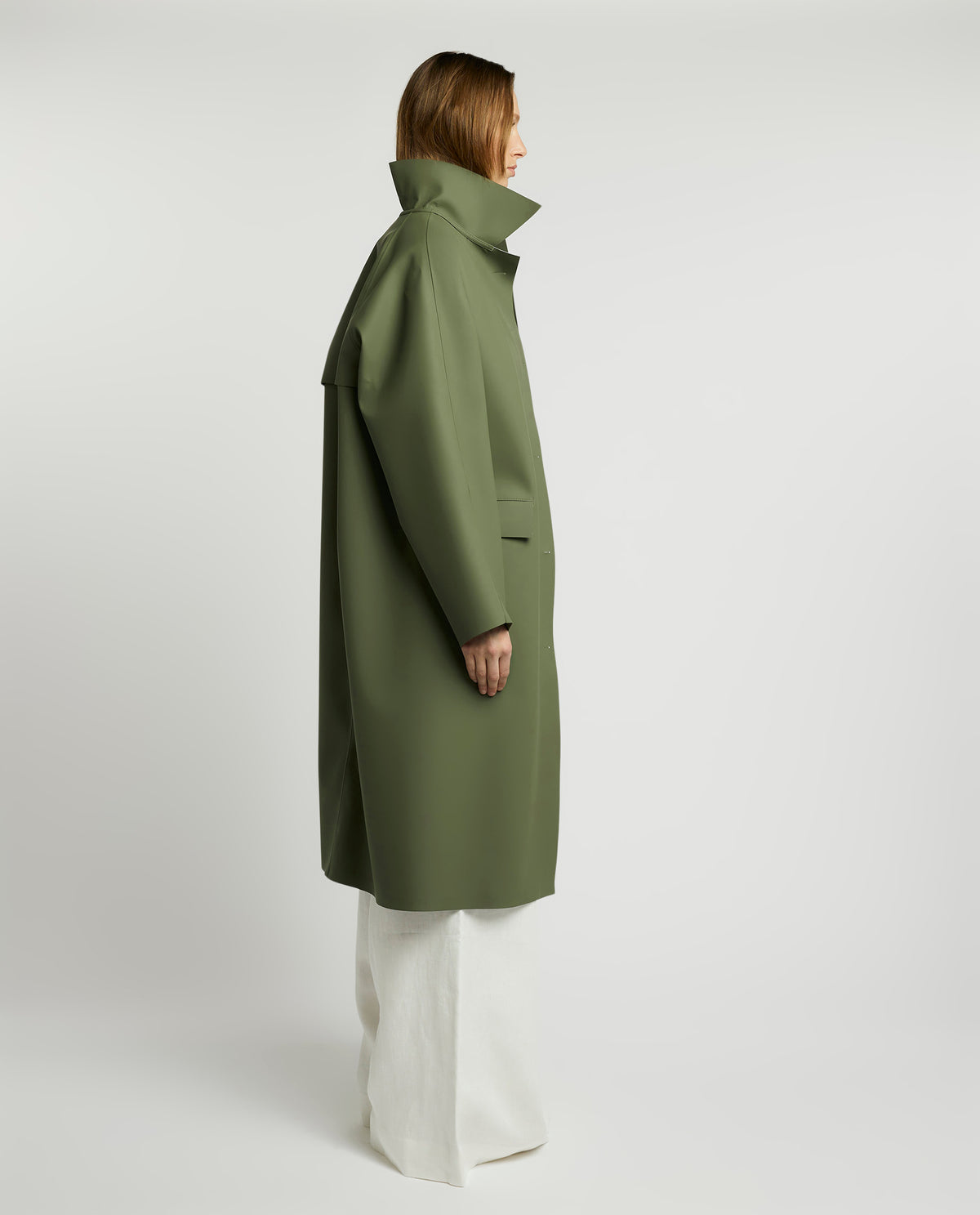 Original Below Rubber Overcoat - Groen