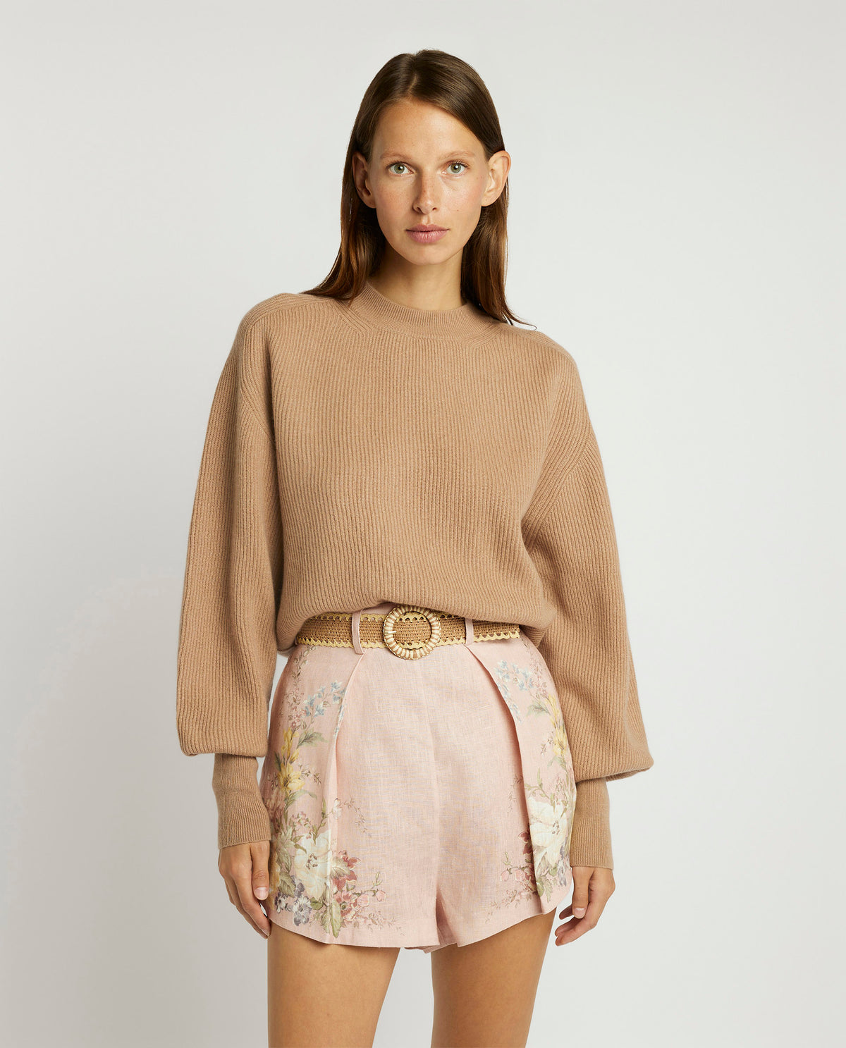 Wool-silk sweater
