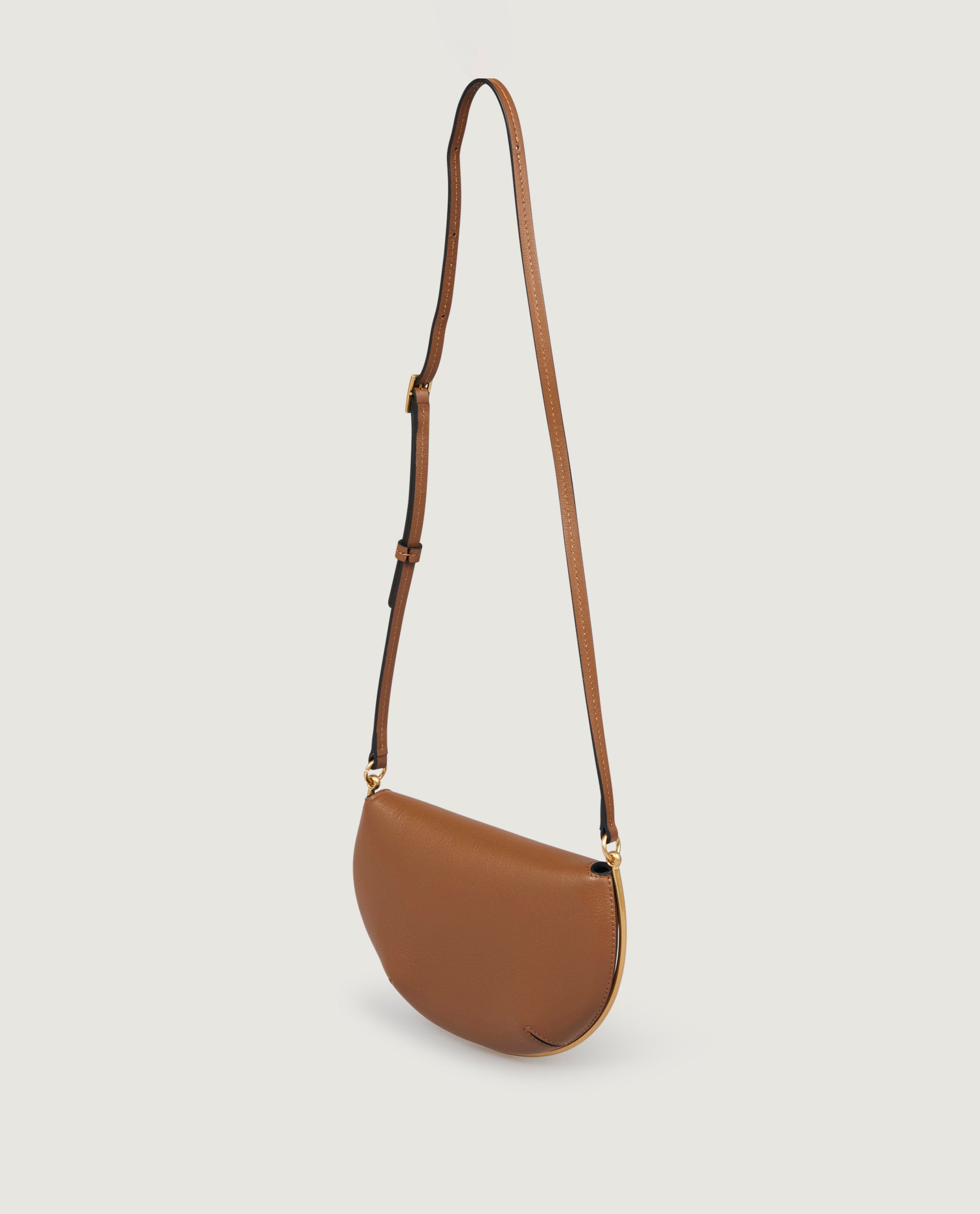 Kate Mini Crossbody Tas - Bruin