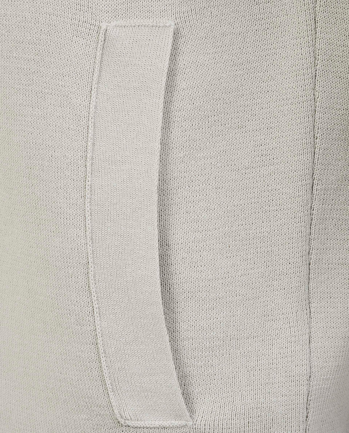 Crepe Shirtjasje - Lichtgrijs