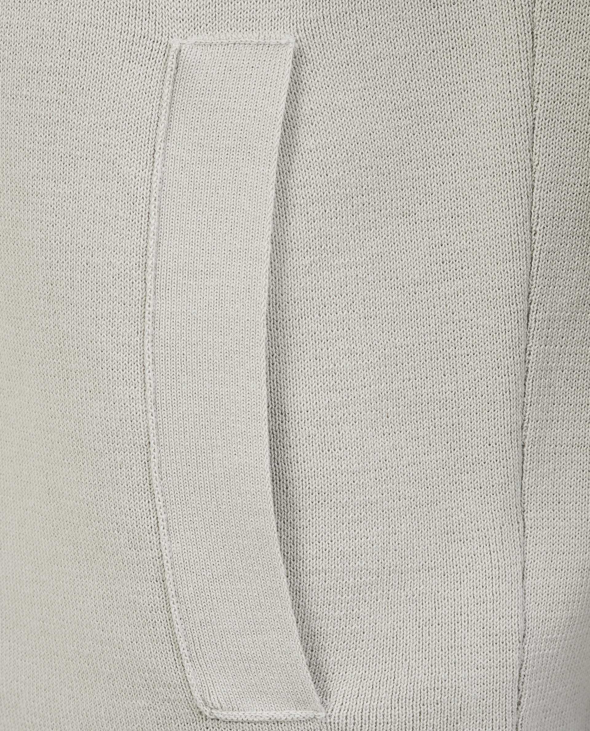 Crepe Shirtjasje - Lichtgrijs