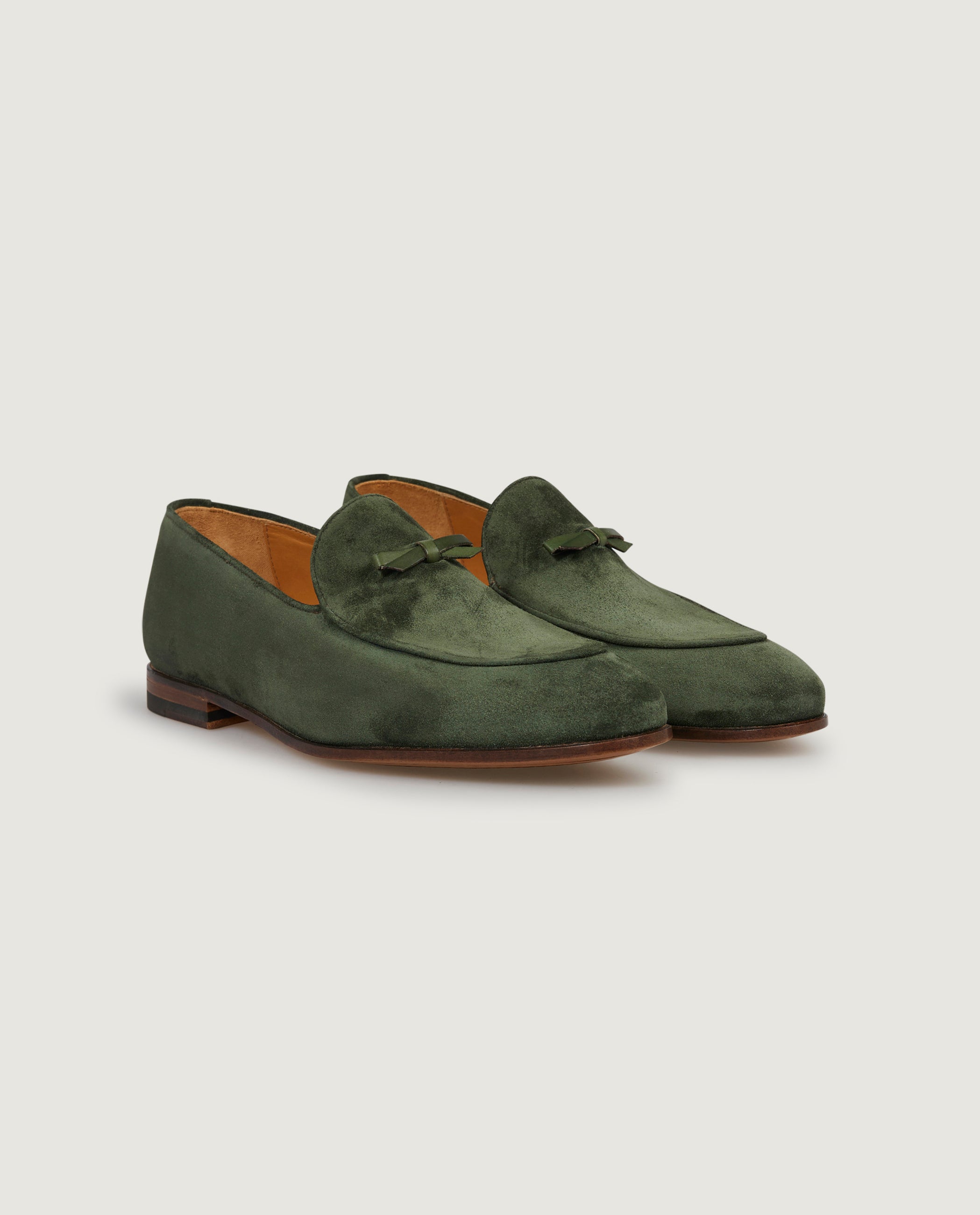 Suede Belgian Loafers