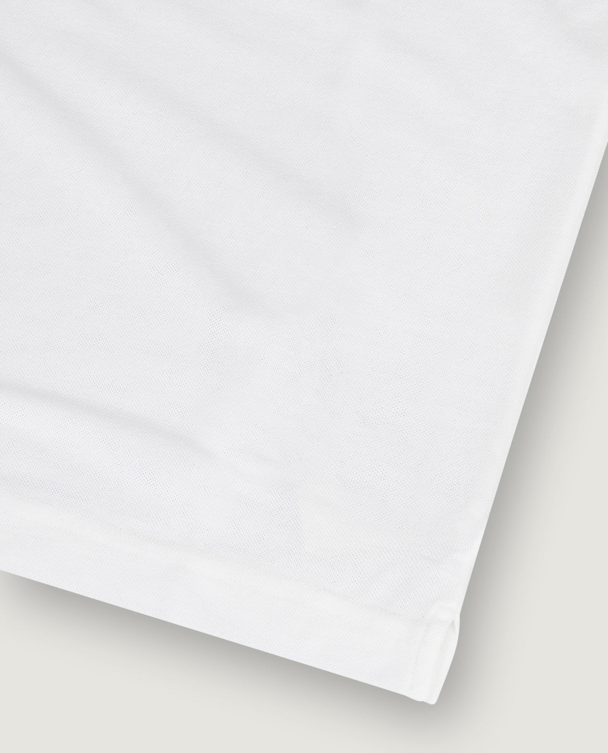 Ice Cotton Pique Polo - Wit