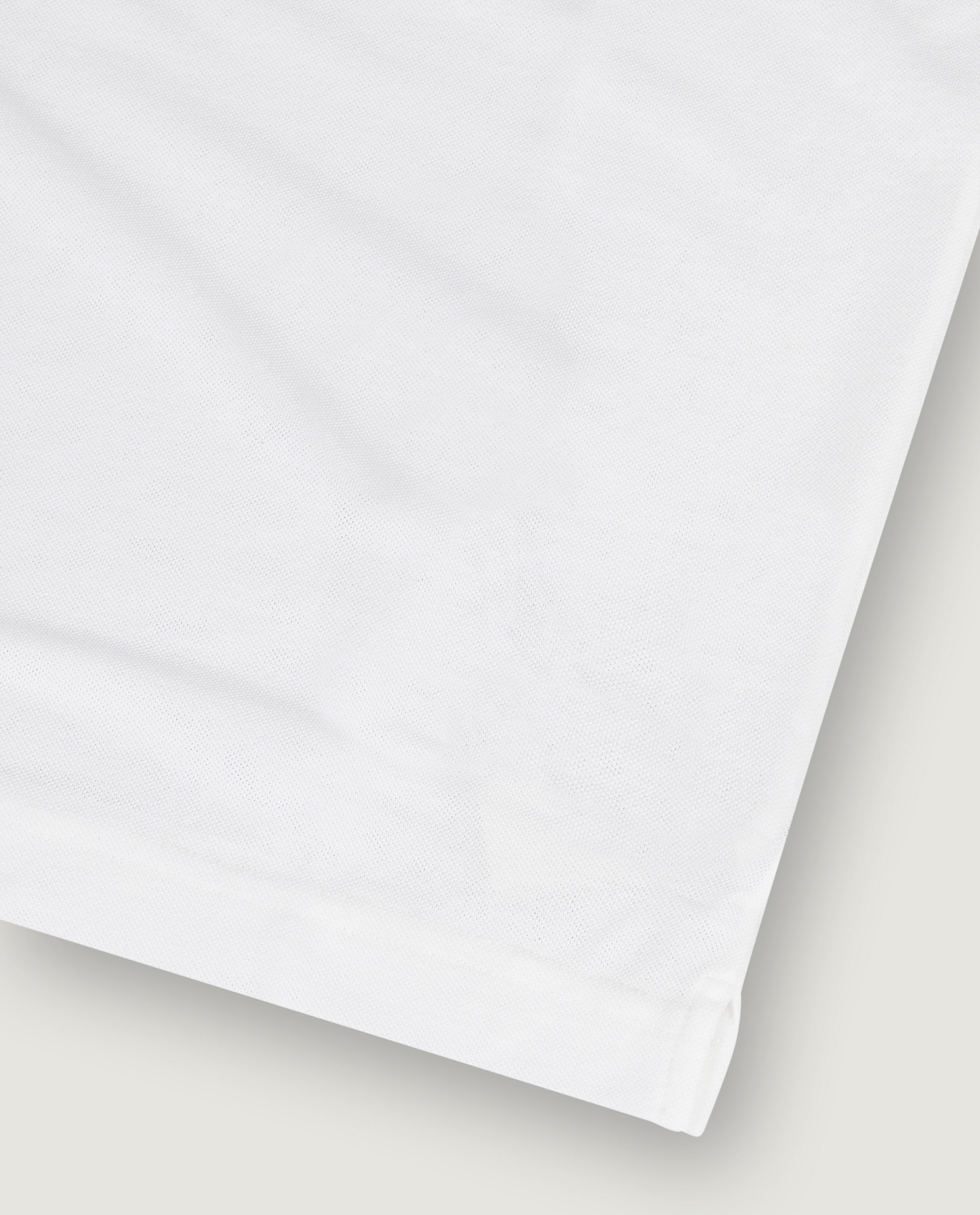 Ice Cotton Pique Polo - Wit
