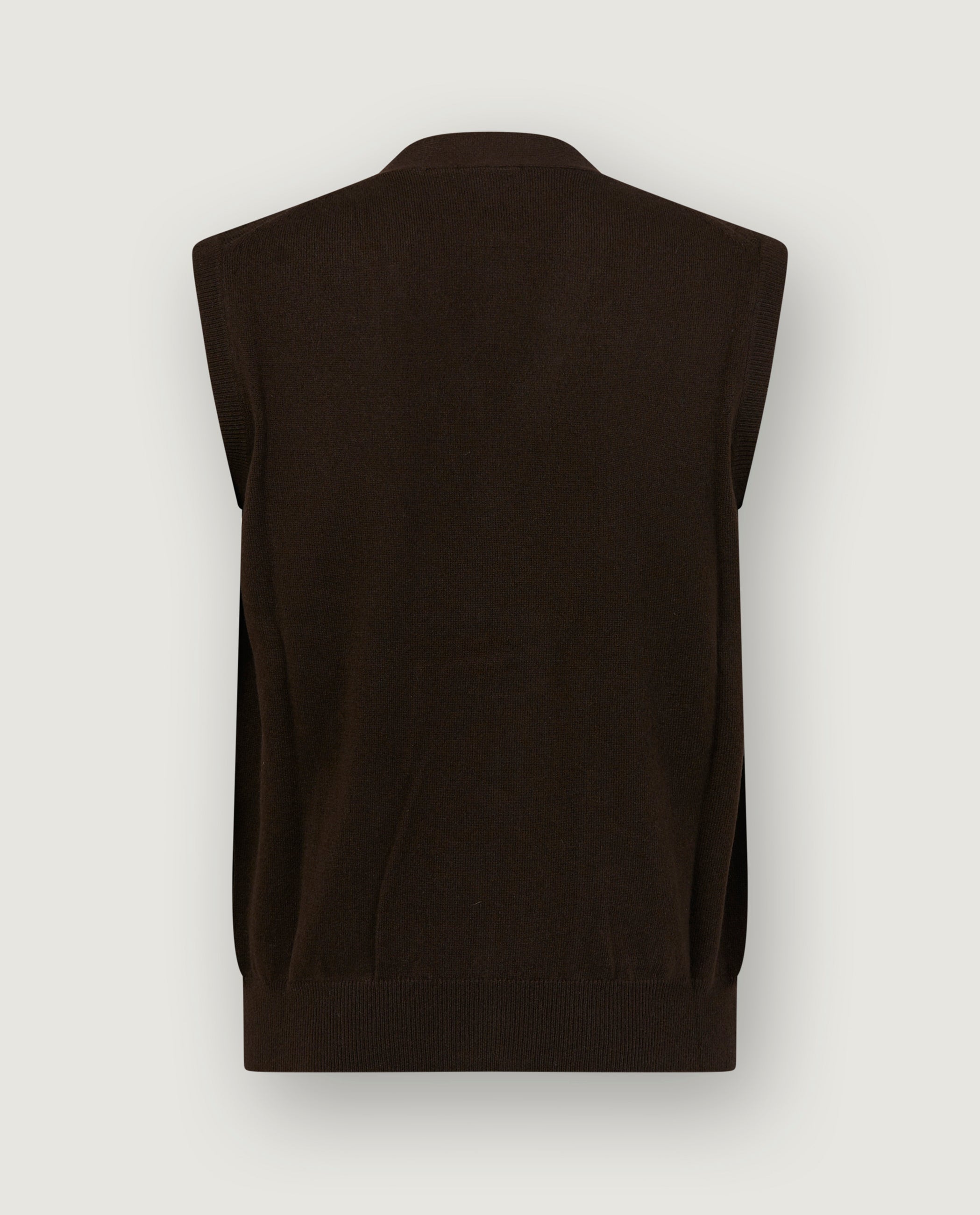 Cashmere Vest Cardigan