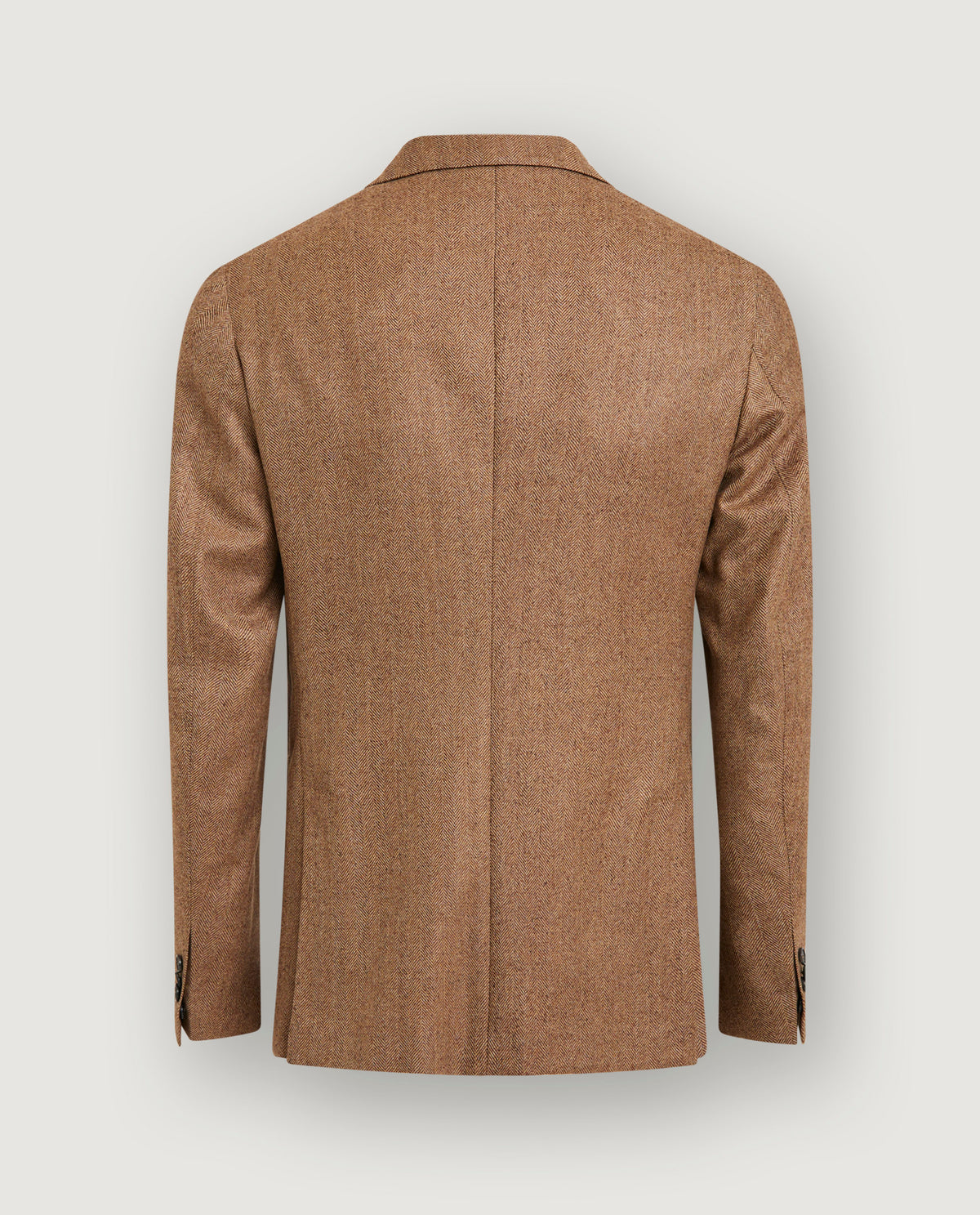 Visgraat Jasje - Lichtbruin