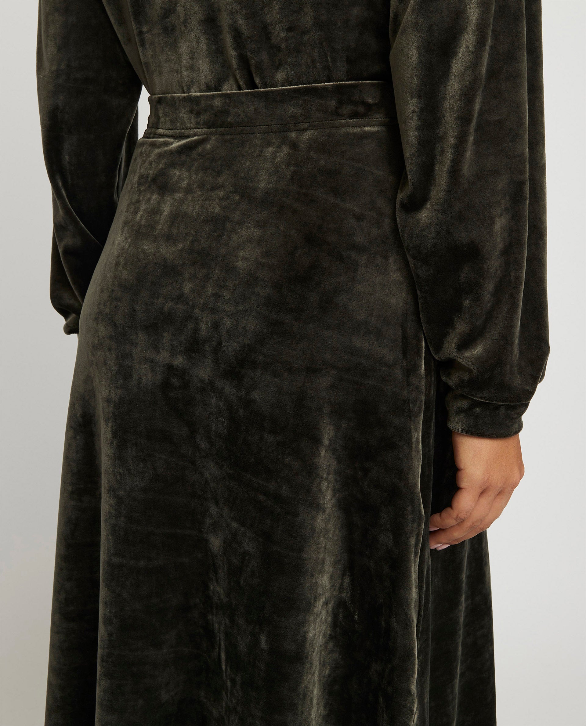 Velvet skirt