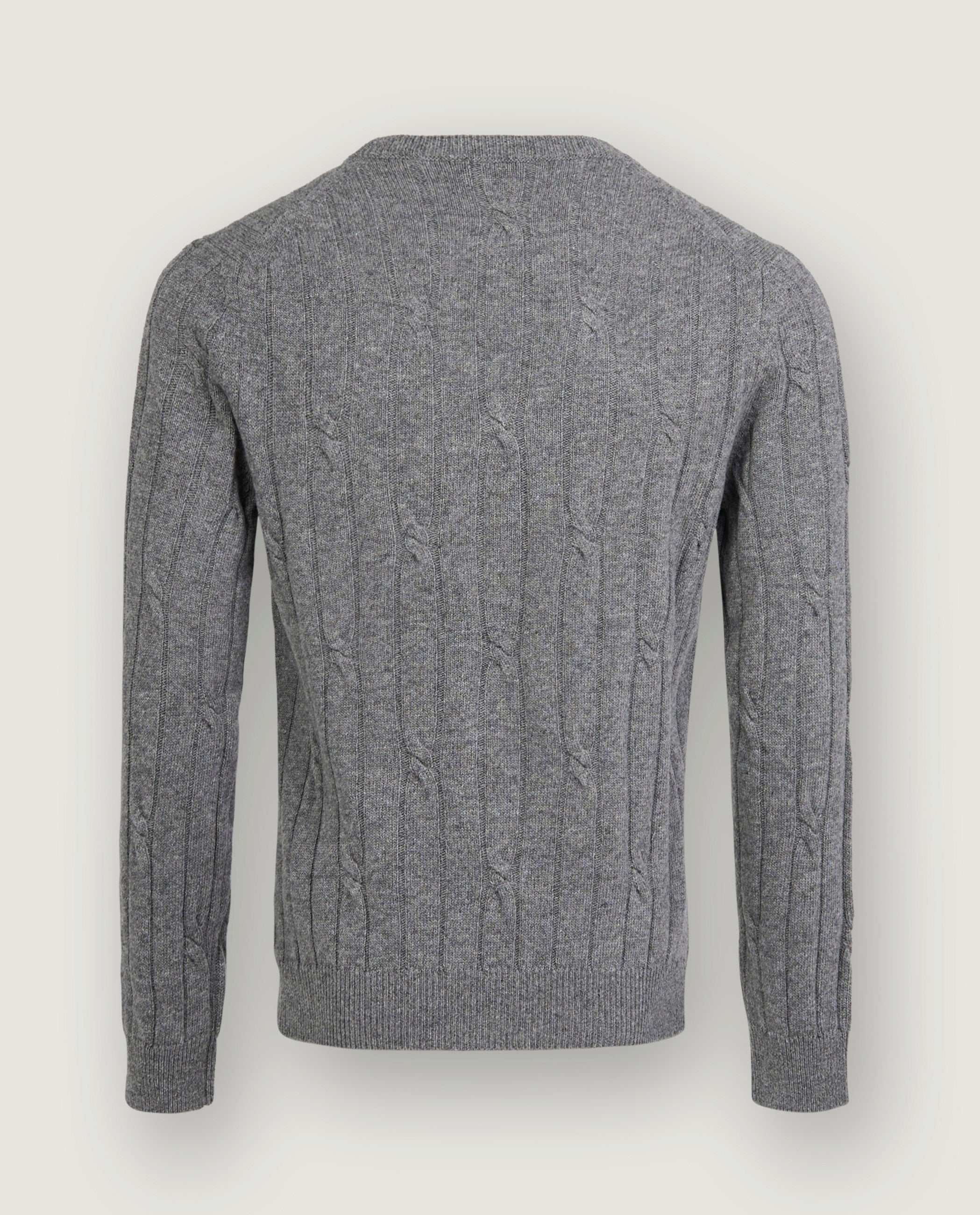 Wool Cashmere Cable Jersey