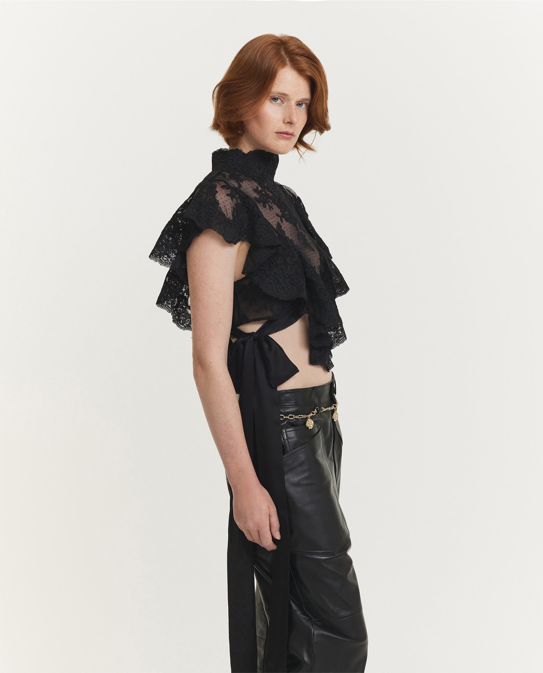 Hypnotic Lace Bodice - Zwart