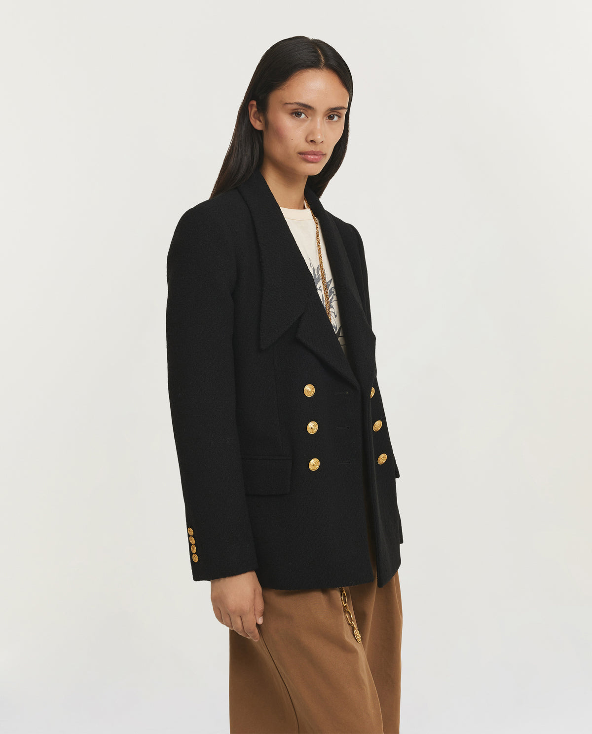 Double-Breasted Blazer