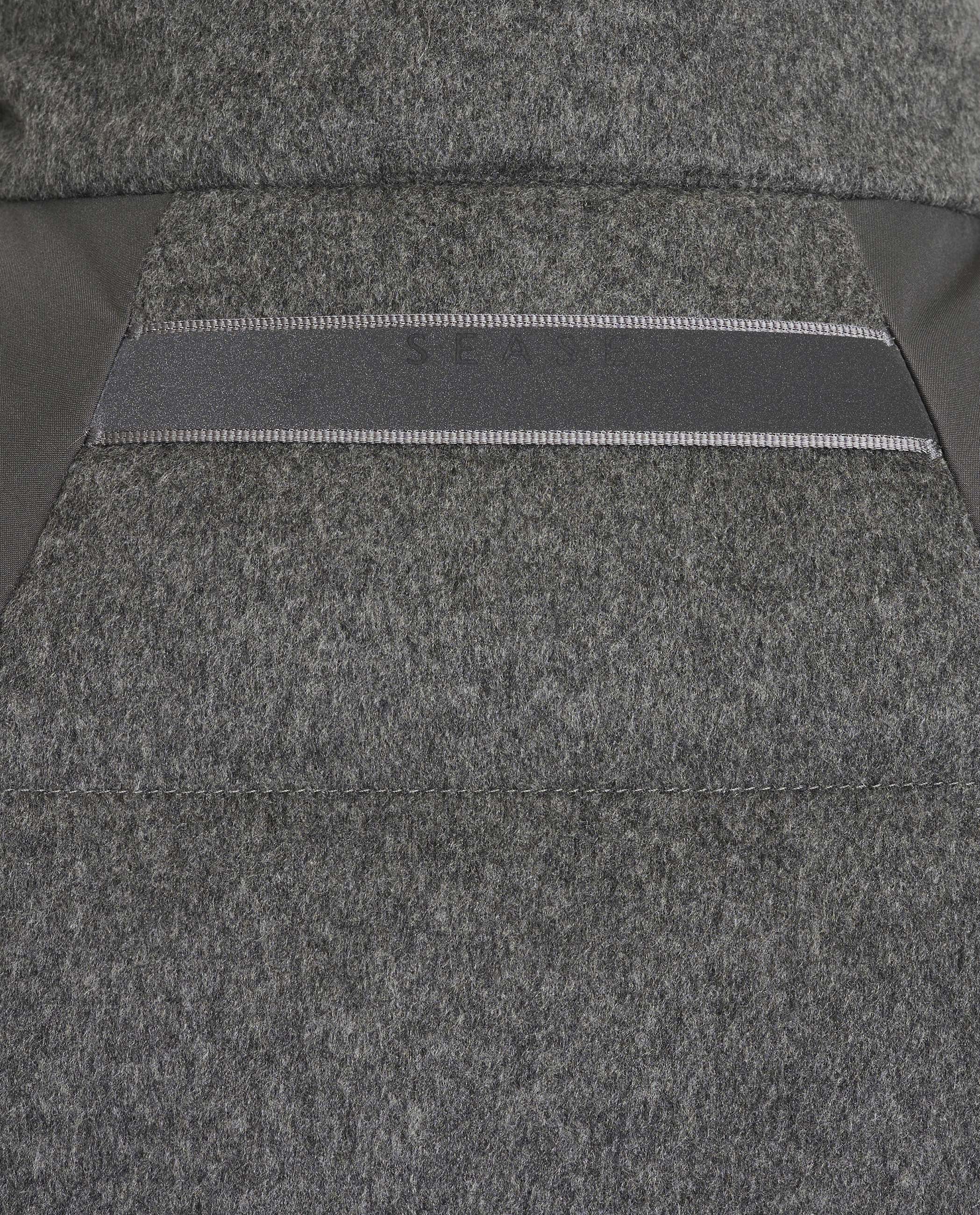 Reversible Feather Vest