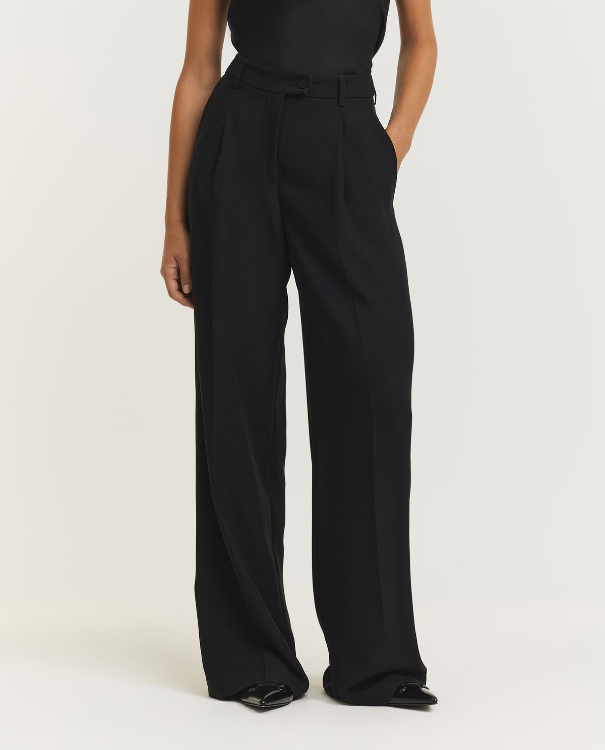 Wide Leg Trousers