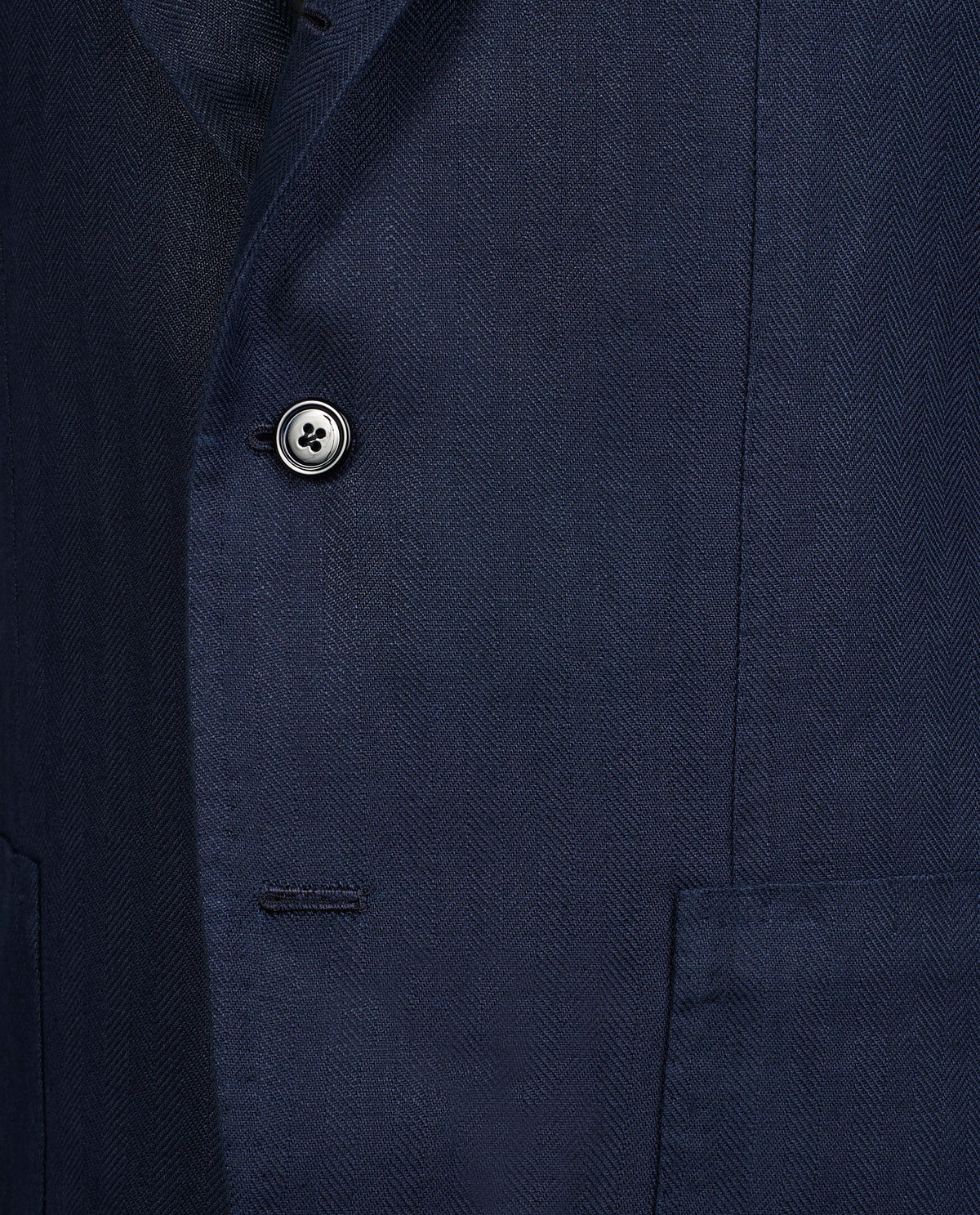 Linnen Visgraat Jasje