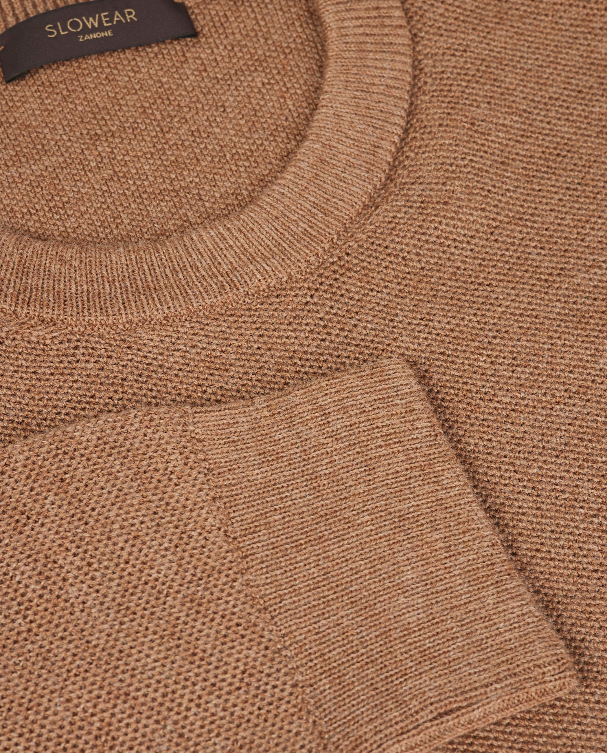 Wool Pique Crewneck