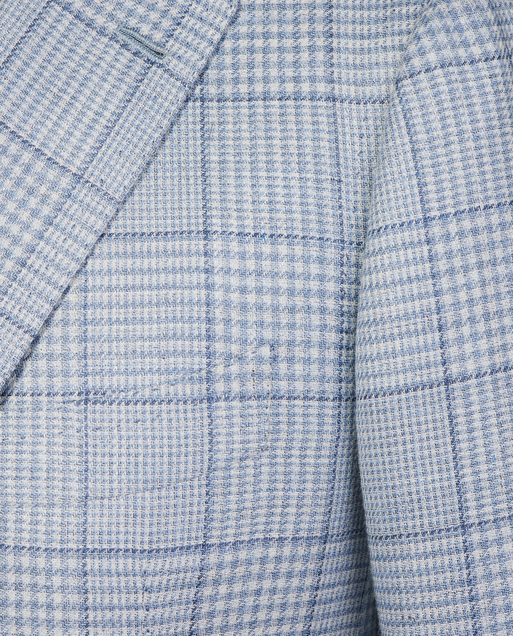 Checked Wool Blend Jacket