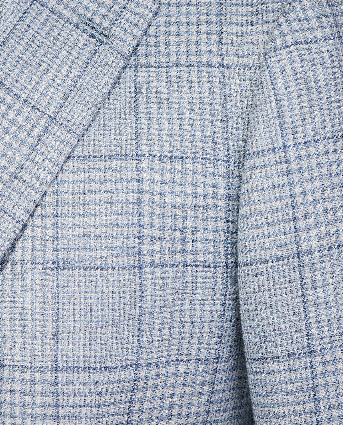 Checked Wool Blend Jacket